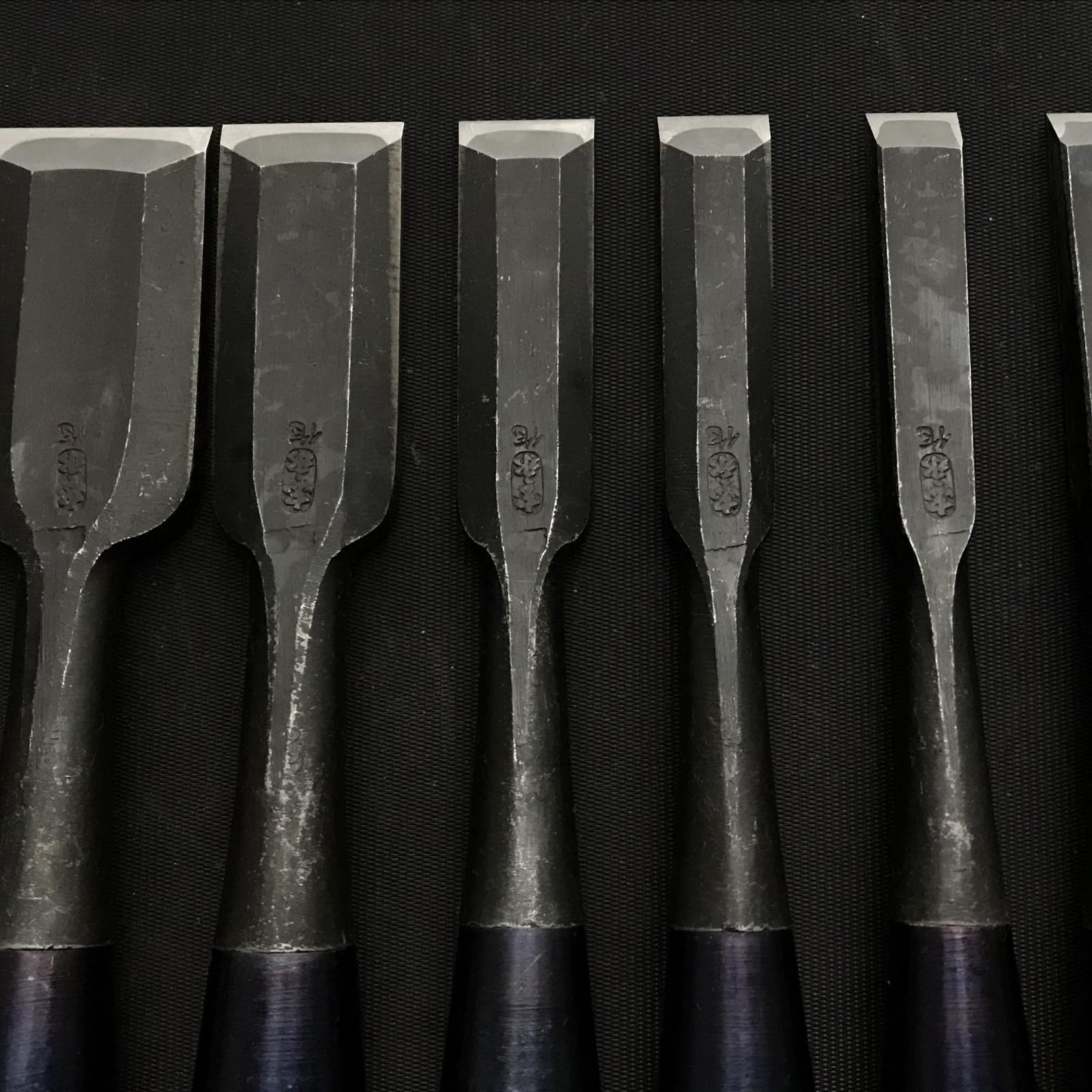 Miyanaga #2 Bench chisels set 宮永鑿製作所 宮永 追入組鑿 Oirenomi