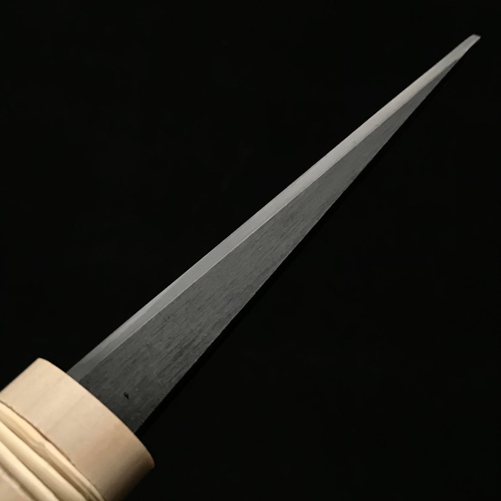 Kouetsu Left hand Kuri Kokatana (Carving tools) 侊悦 青紙鋼 繰り小刀 左 130mm