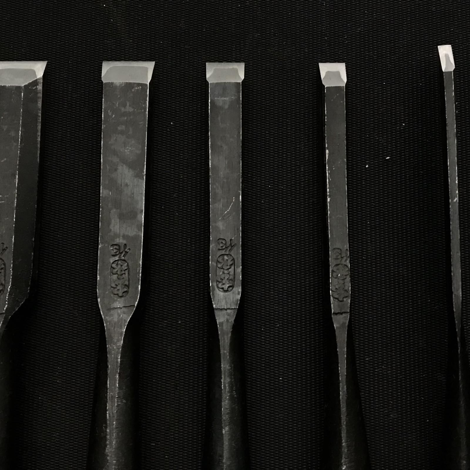 Miyanaga #2 Bench chisels set 宮永鑿製作所 宮永 追入組鑿 Oirenomi
