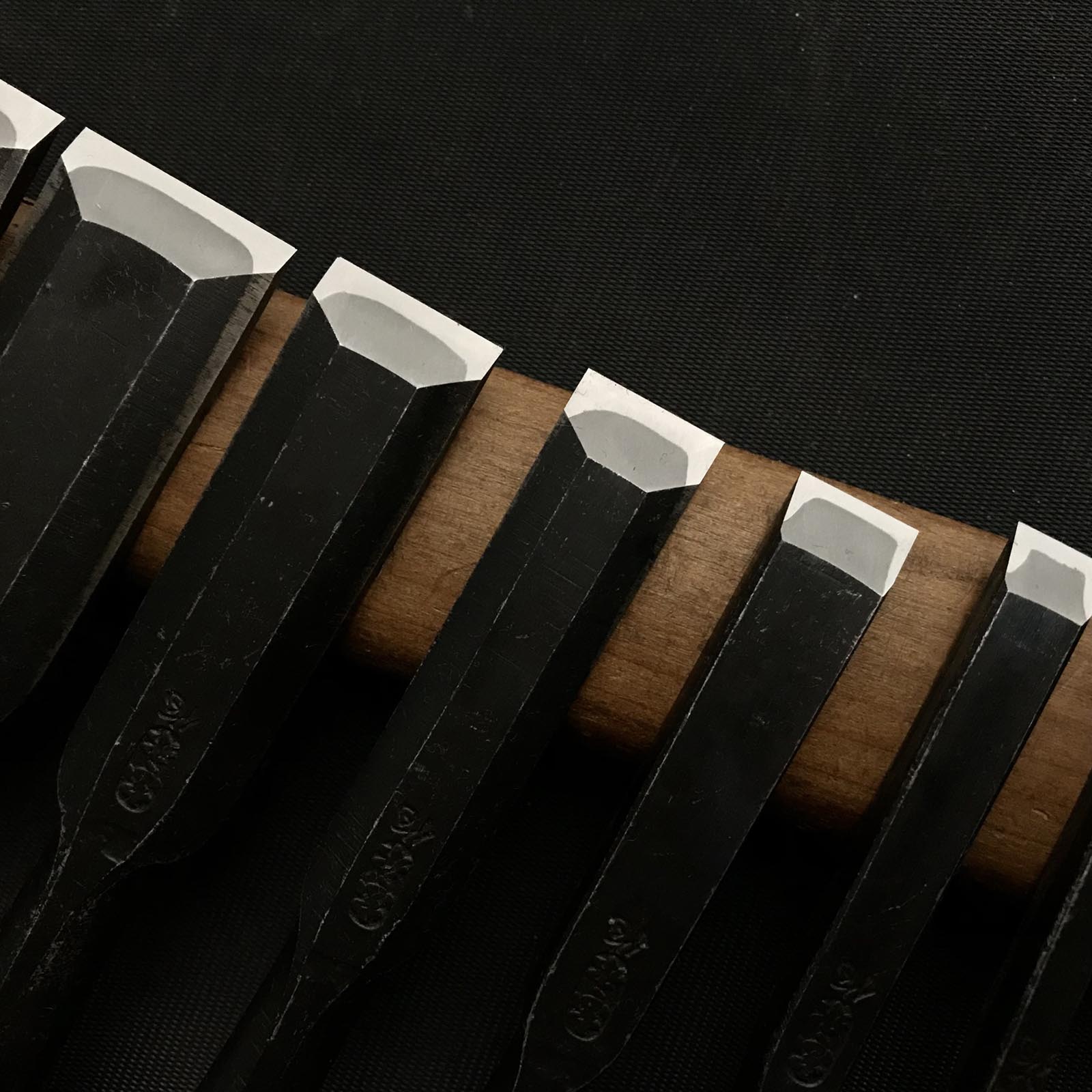 Miyanaga #2 Bench chisels set 宮永鑿製作所 宮永 追入組鑿 Oirenomi