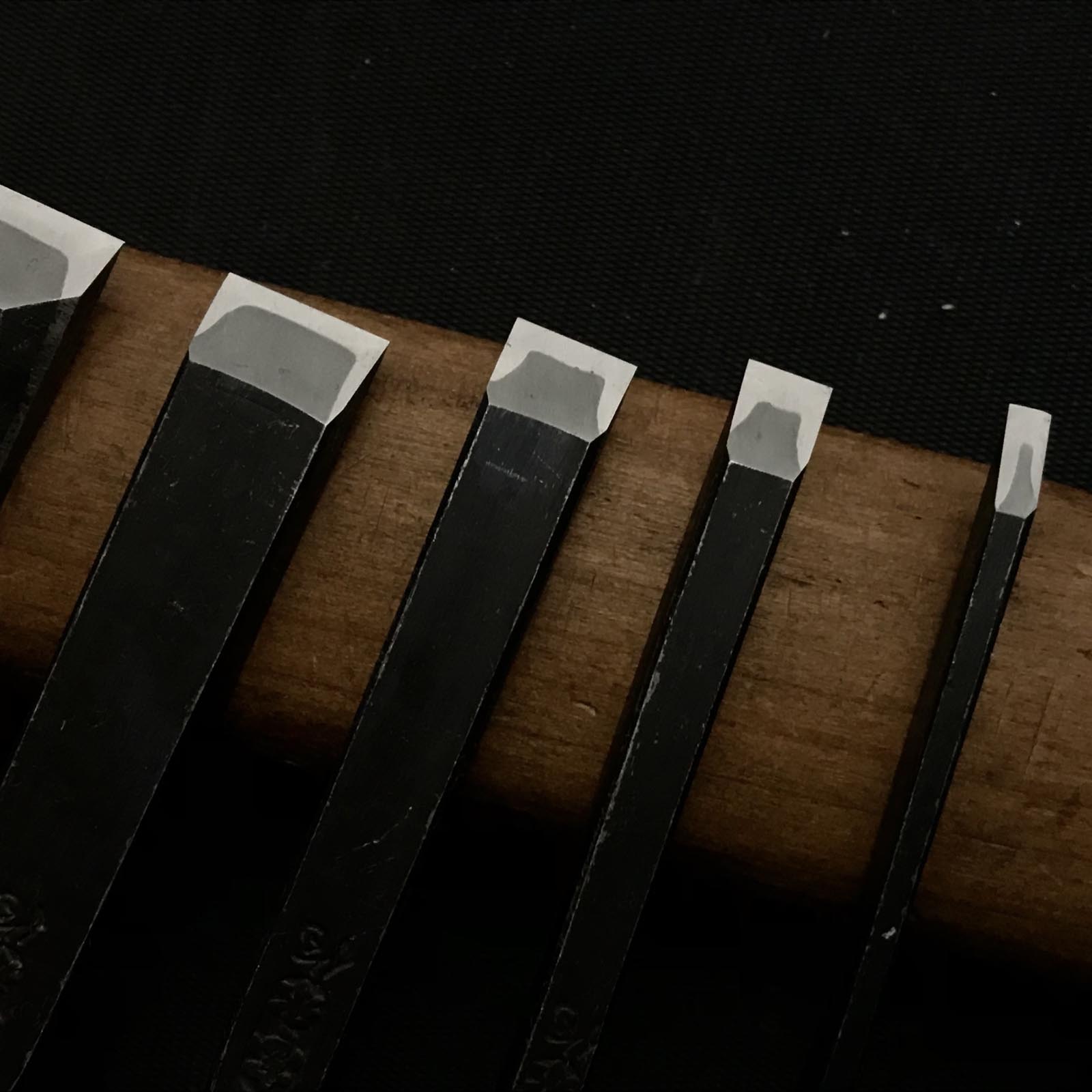 Miyanaga #2 Bench chisels set 宮永鑿製作所 宮永 追入組鑿 Oirenomi