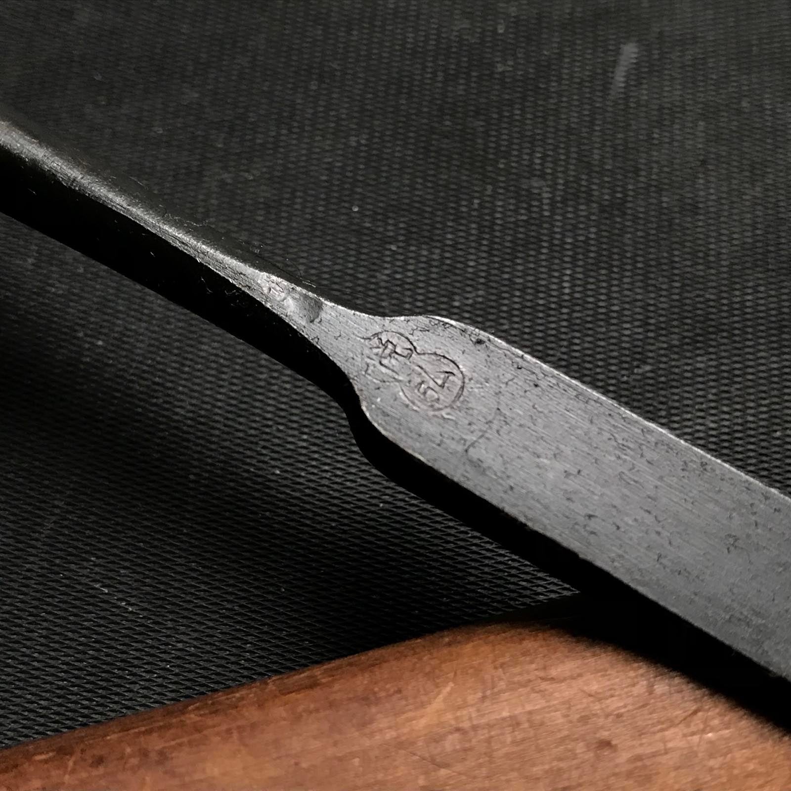 旧蔵 秀親 あり 薄鑿 白鋼付 掘り出し物 秀近 鎬薄鑿 15mm