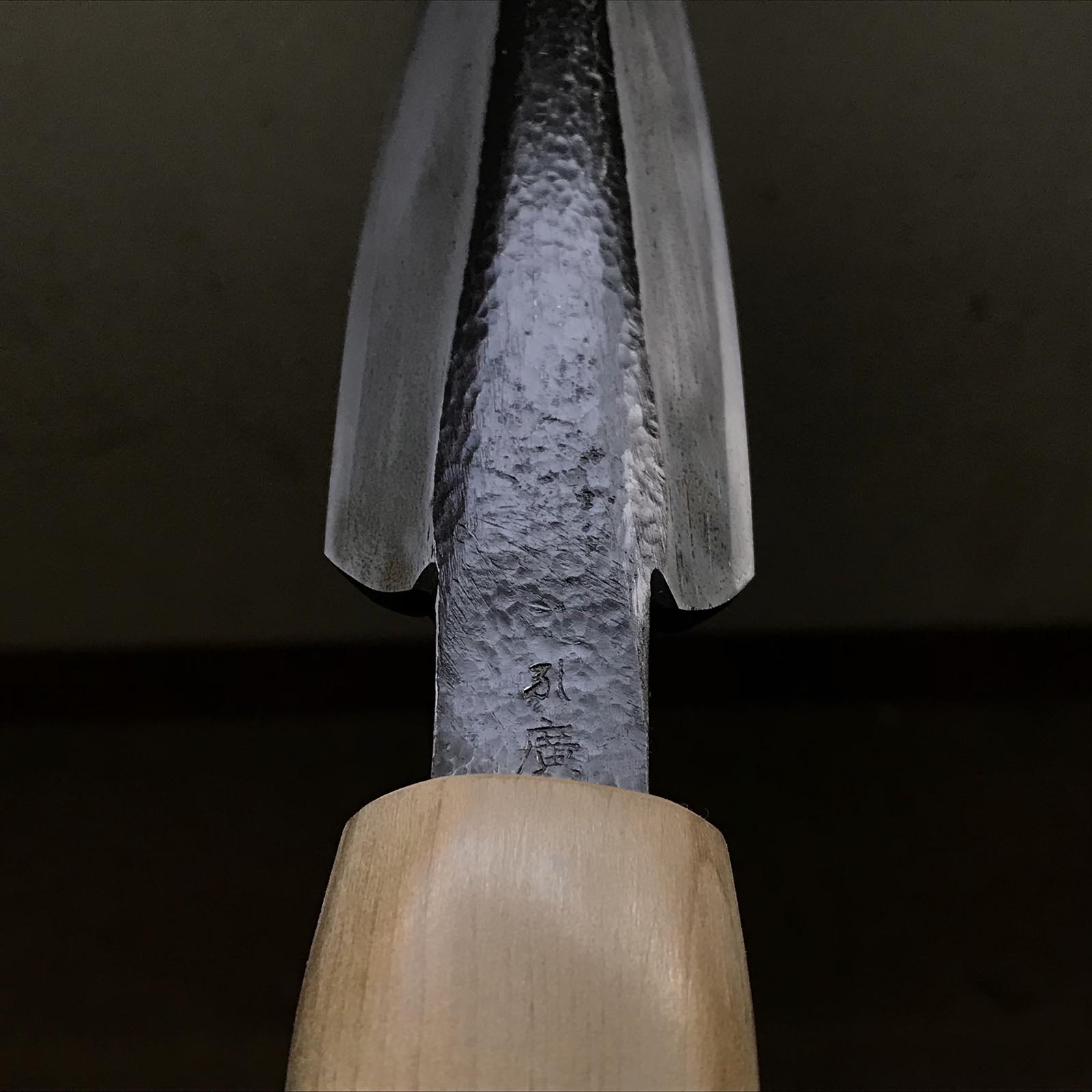 廣貢 槌目槍鉋 倉重栄助仕上げ 170mm