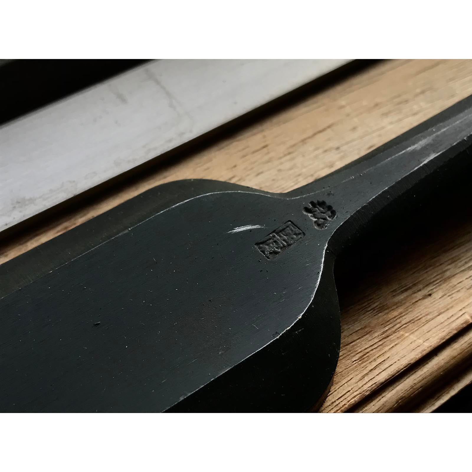 Old stock #2 Kunikei Slick Chisels set by Ikeda Yoshiro (Ootsuki-nomi, Hontsuki-Nomi) 掘出し物 池田慶郎氏 三代目国慶作 本突き組鑿 48,24mm