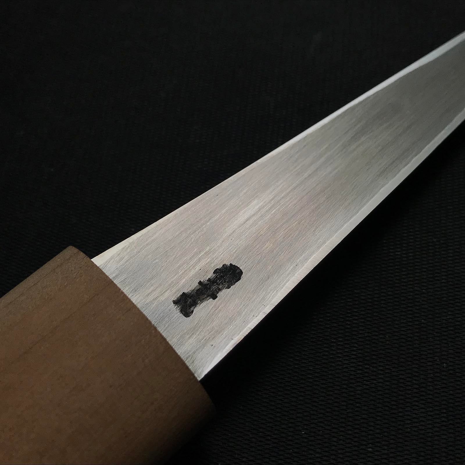 Old stock Genomaru Kuri Kokatana (Carving knife) Right hand 掘出し物 源音丸 繰小刀 右 130mm