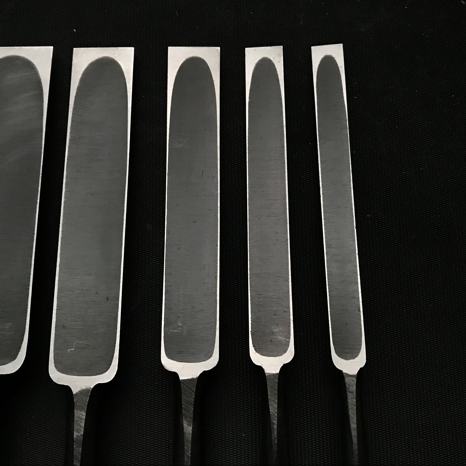 Fujihiro Paring chisels by Chuutarou Imai 今井忠太郎作 二治弘 薄鑿 Usunomi 9,12,15,18,24,30mm