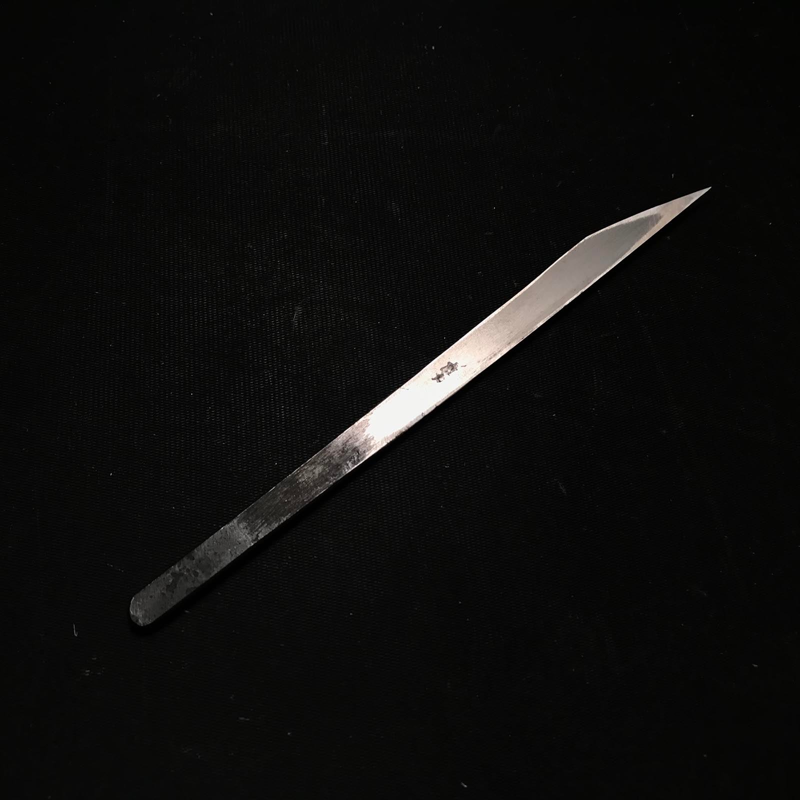 Old stock Toramaru kiridashi Kokatana with white steel 掘出し物 虎丸 細切出小刀 右 9mm