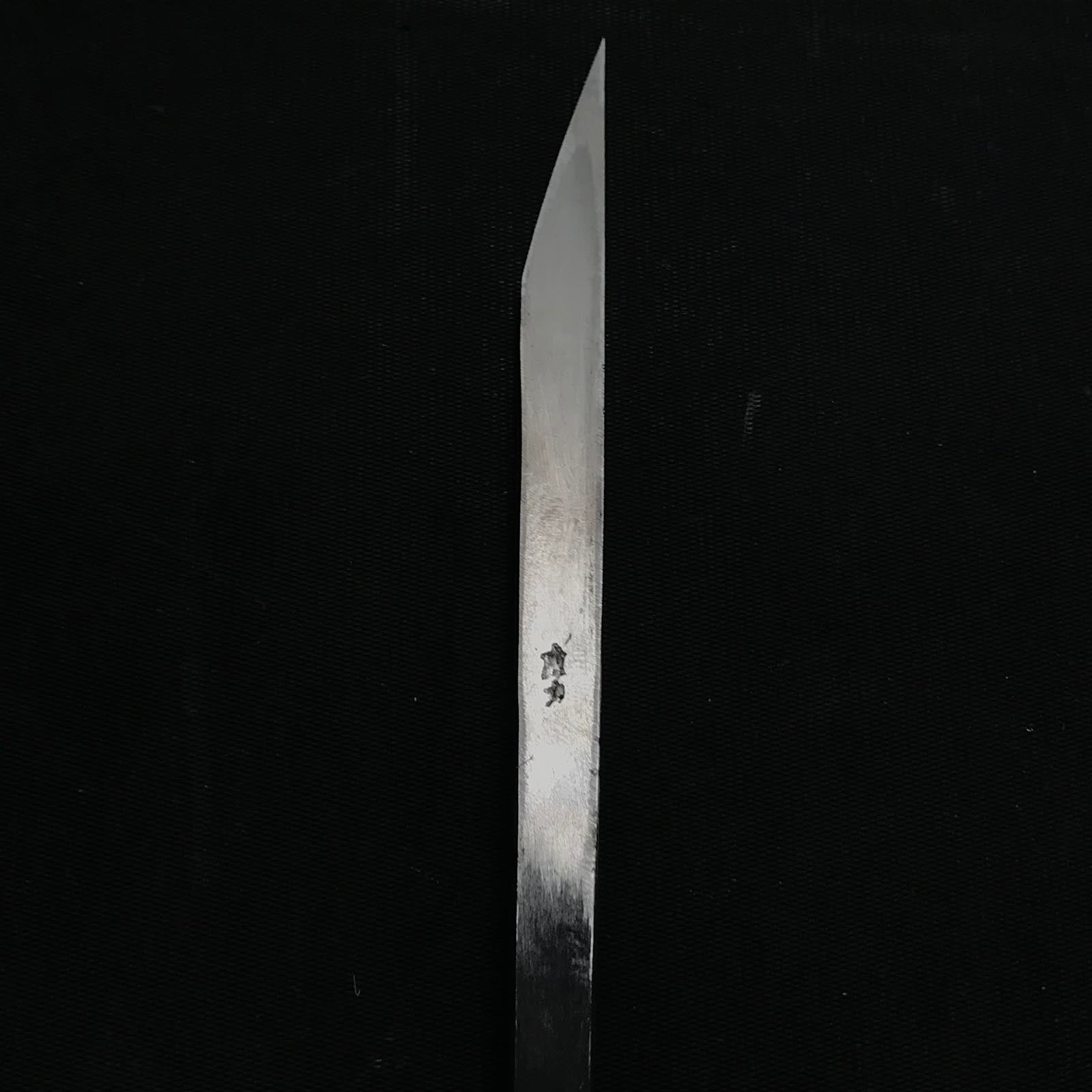 Old stock Toramaru kiridashi Kokatana with white steel 掘出し物 虎丸 細切出小刀 右 9mm