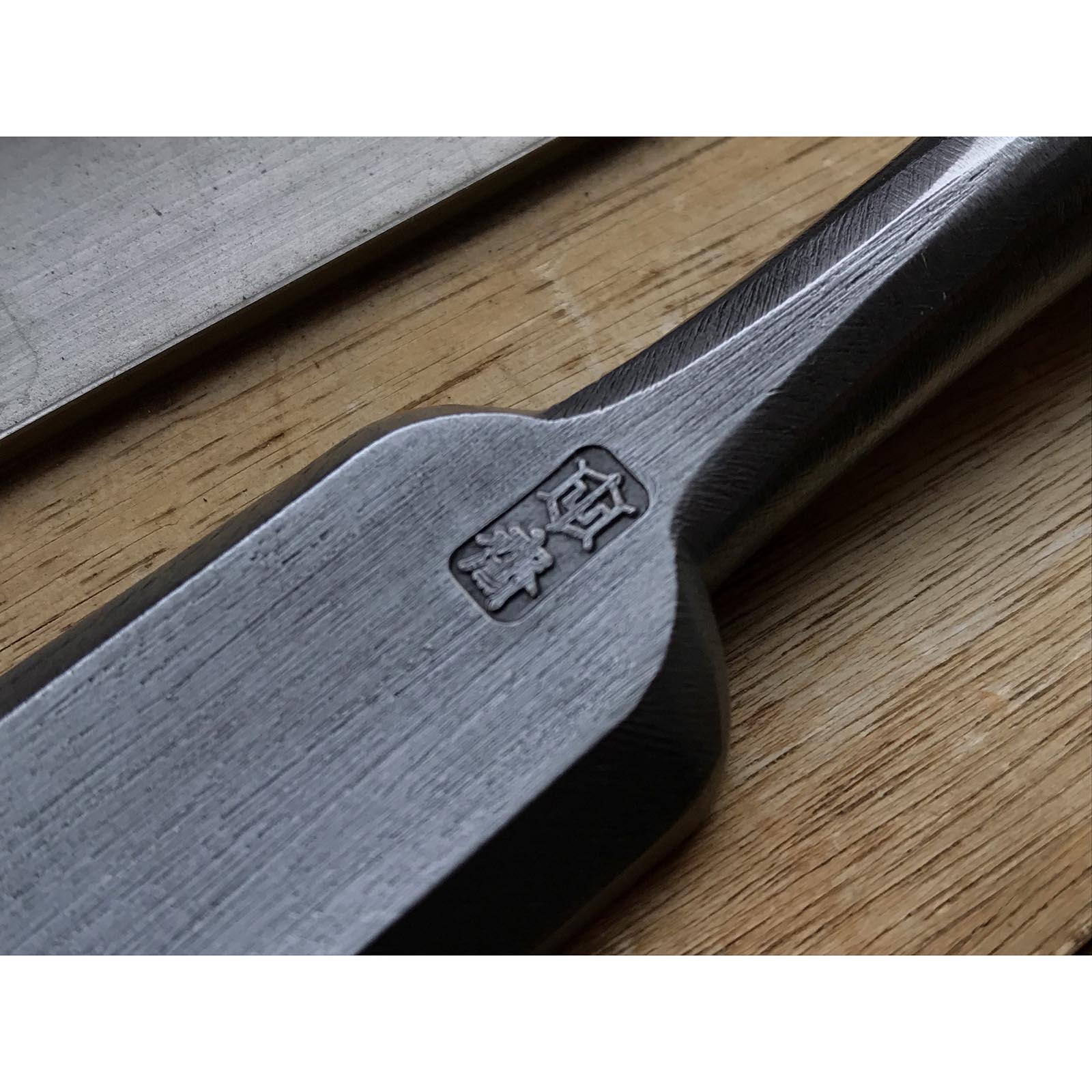 Tasai #2 Bench chisels set with blue steel Oirenomi 田斎作 磨き仕上 追入組鑿