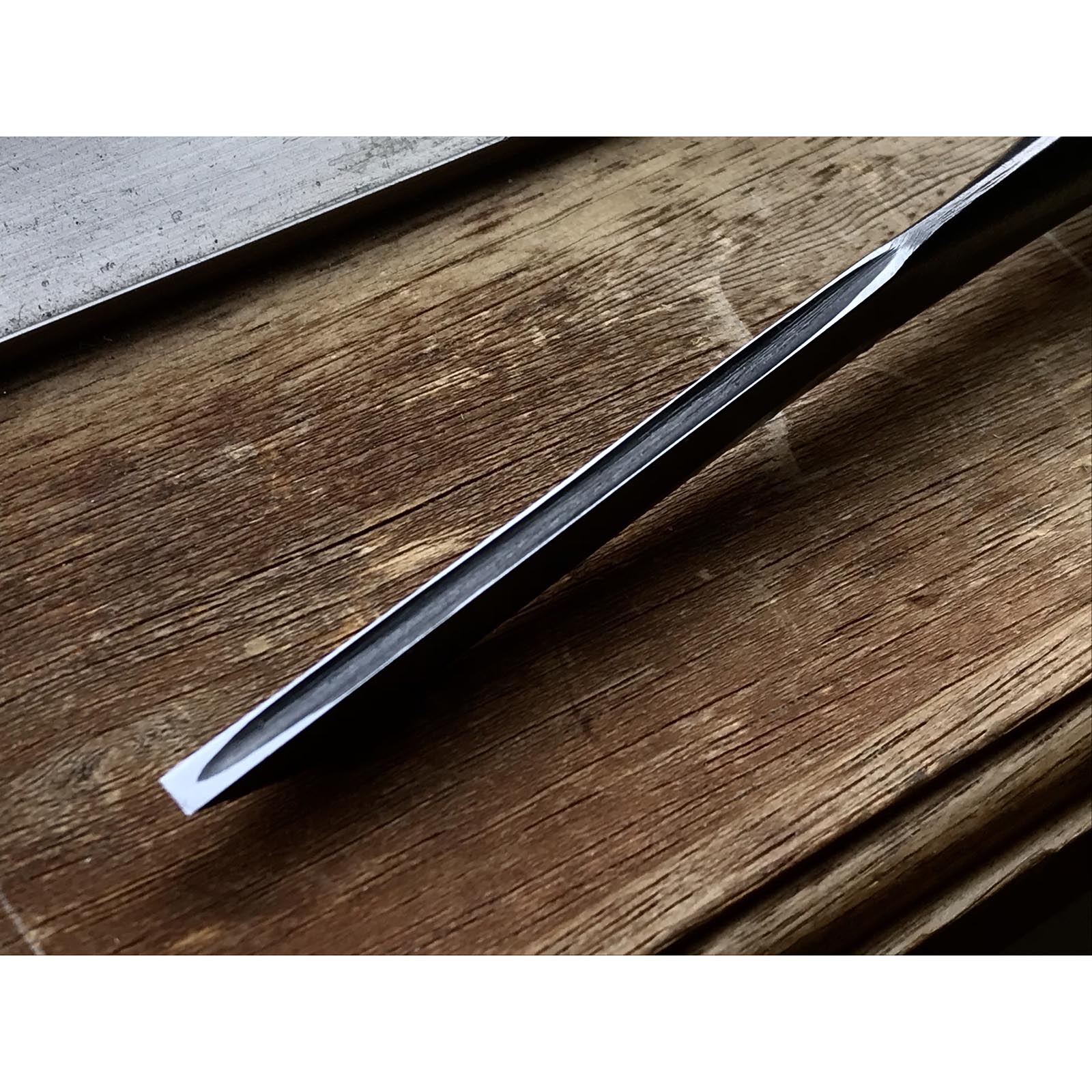 Tasai #2 Bench chisels set with blue steel Oirenomi 田斎作 磨き仕上 追入組鑿