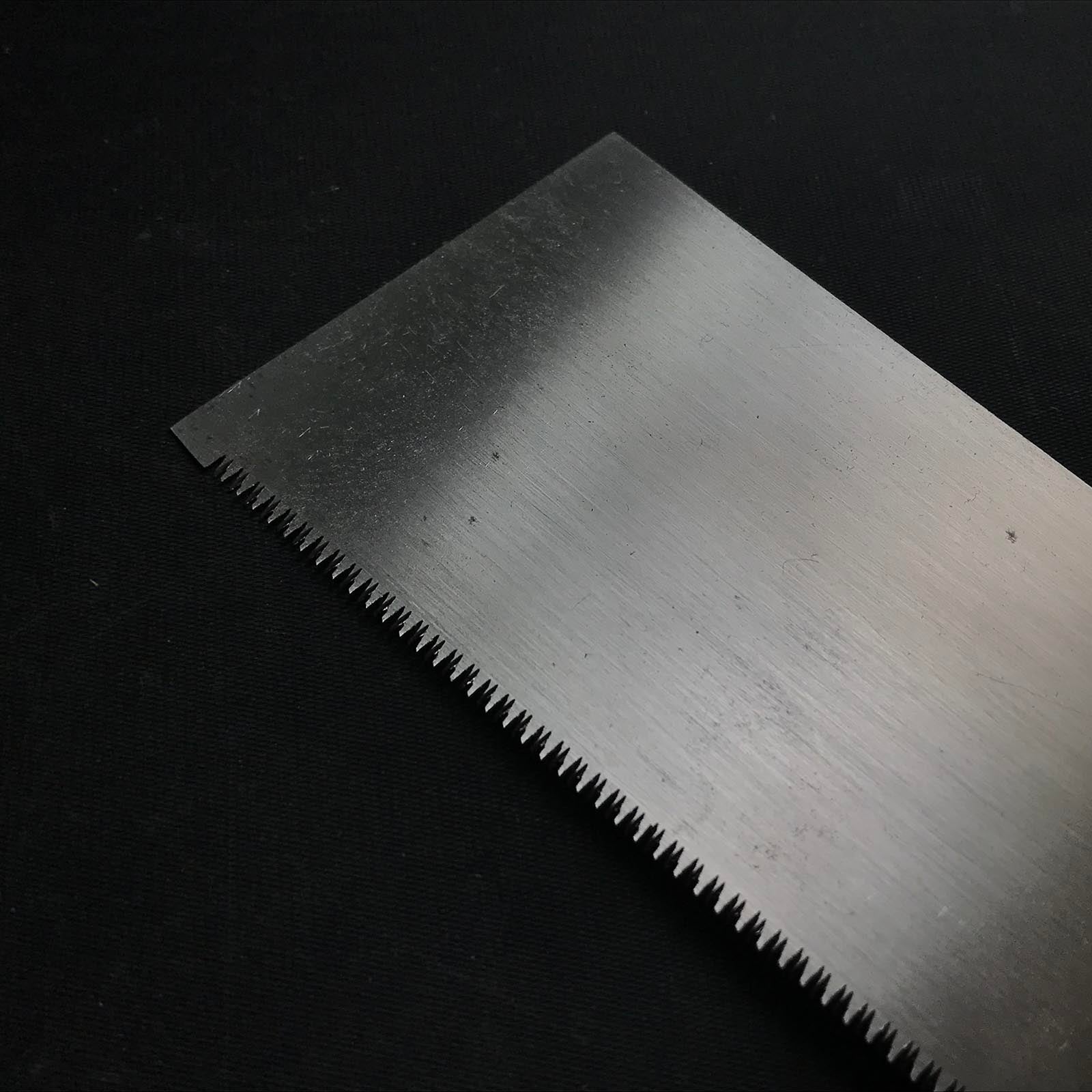 #K2 Ready to use! Old stock Single Edge Cross cut Hand Made Saw with Eddy Type Handles set by Kurashige 直ぐ使い 倉重栄助氏目立 渦巻き柄 片刃鋸 横挽 210m