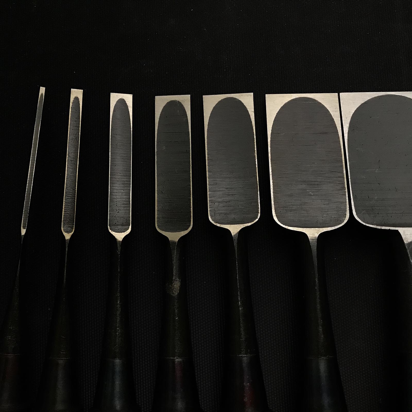 兵部藤原定國作 兵部藤原定國作 追入16本組鑿 おいれのみ