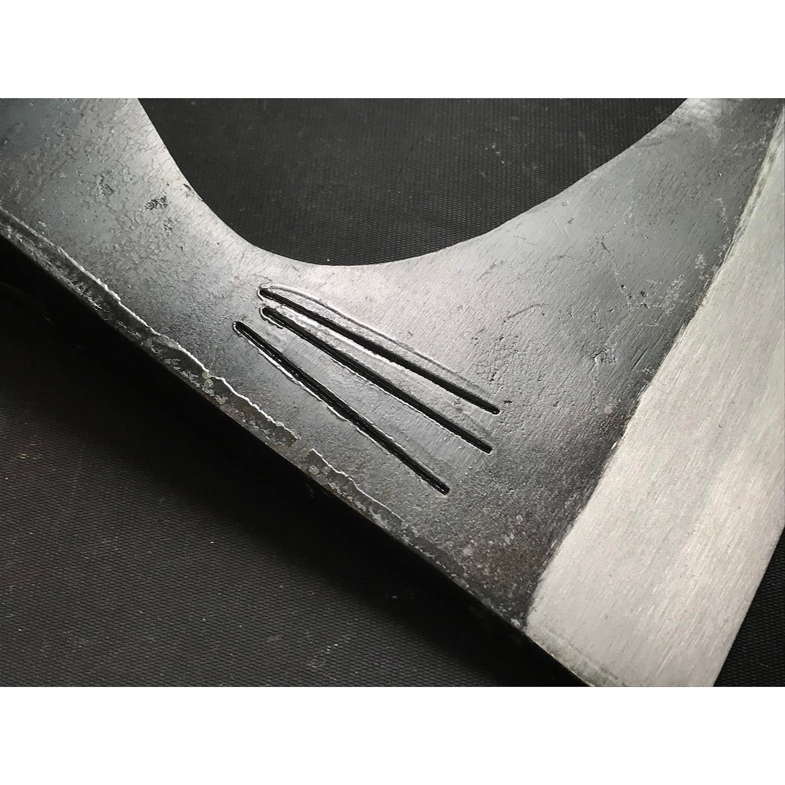 Takashiba Japanese Carpenter's Axe head by Tosa 土佐作 高芝 大工鉞 刃のみ Masakari