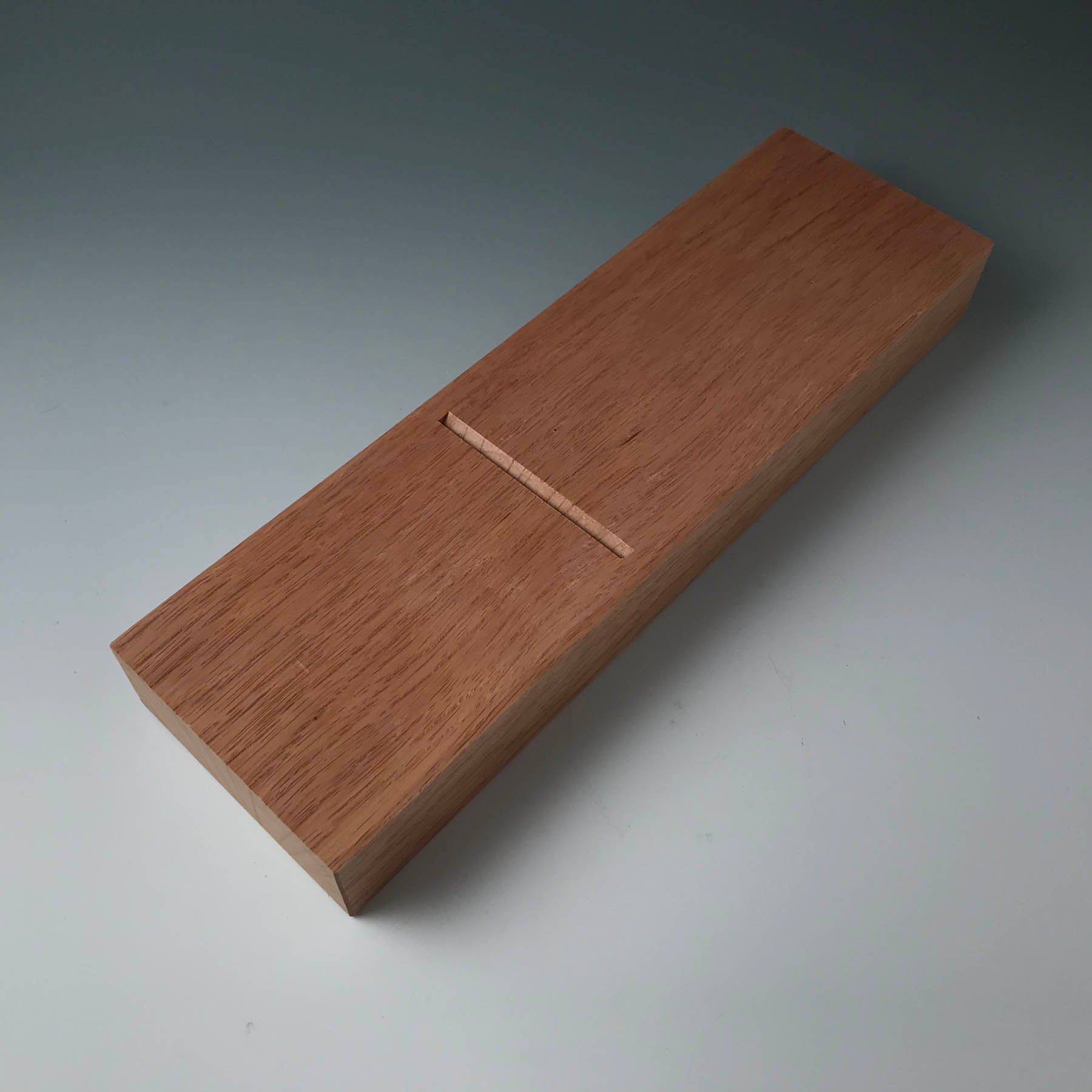 Plane wooden body (Kanna-Dai) JAPANESE Red oak By Koyoshiya 鉋用堀台 赤樫 寸八 小吉屋作