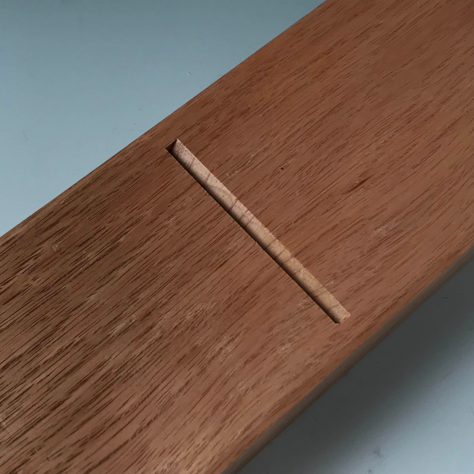 Plane wooden body (Kanna-Dai) JAPANESE Red oak By Koyoshiya 鉋用堀台 赤樫 寸八 小吉屋作