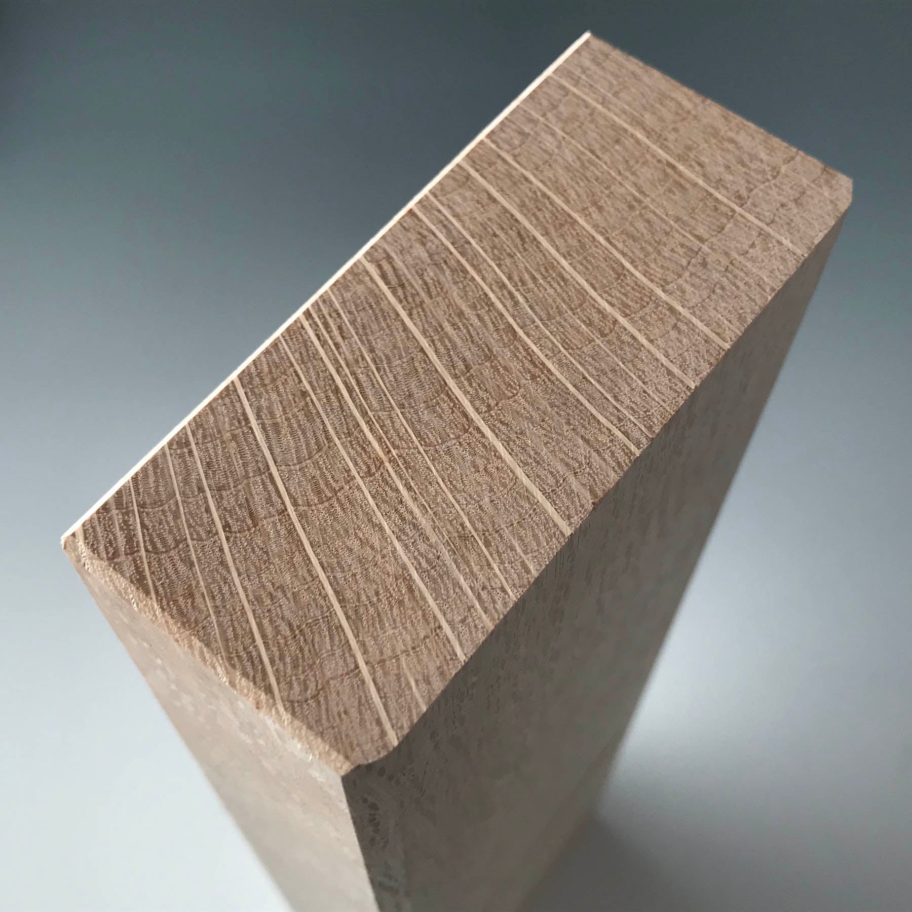 Plane wooden body (Kanna-Dai) JAPANESE White oak 鉋用堀台 寸六 寸八用