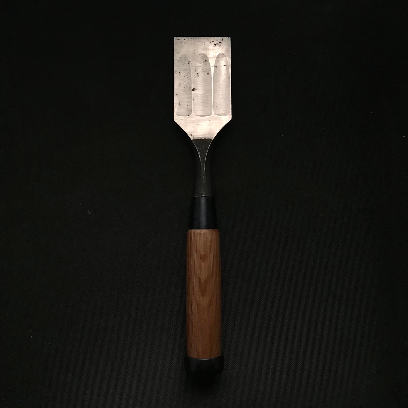 Old stock Shigetsune Damekiri chisels 掘出し物 重恒 ダメ切り鑿 三つ裏 Damekirinomi 48mm