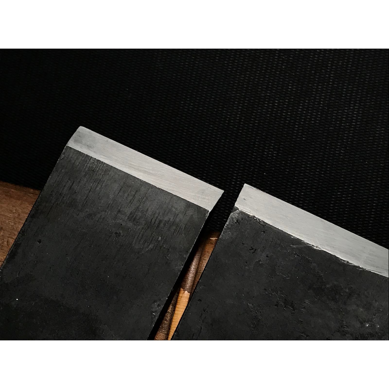 Hyobu Small Plane Blades (Kanna) by Nakano Takeo with Chipbreaker 中野武夫作 小鉋鉋刃 裏金付 兵部 36,42,48,54mm