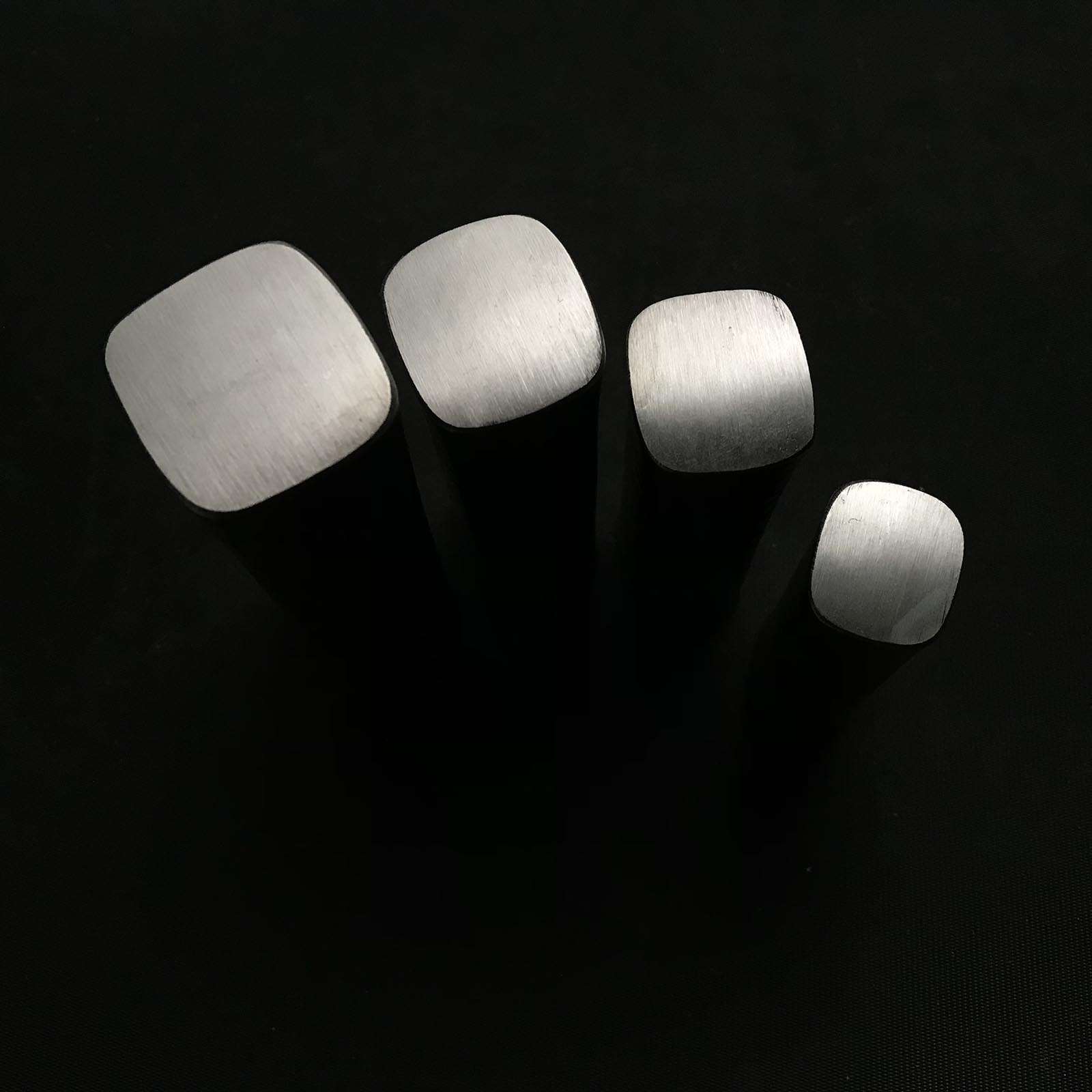 Tenun Tsuchime Finish Square Hammers _ 天雲作 槌目 四角玄翁 Genno