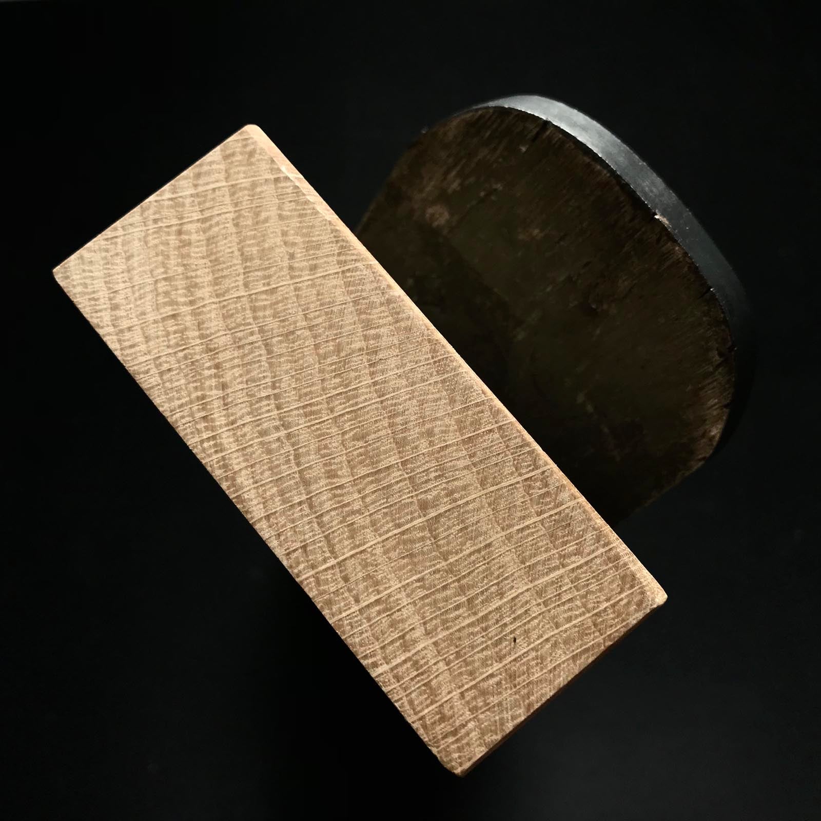 Old stock Takao Smoothing Plane (Kanna) by Imai Shigenobu 掘出し物 高尾 今井重信 仕上げ鉋 70mm