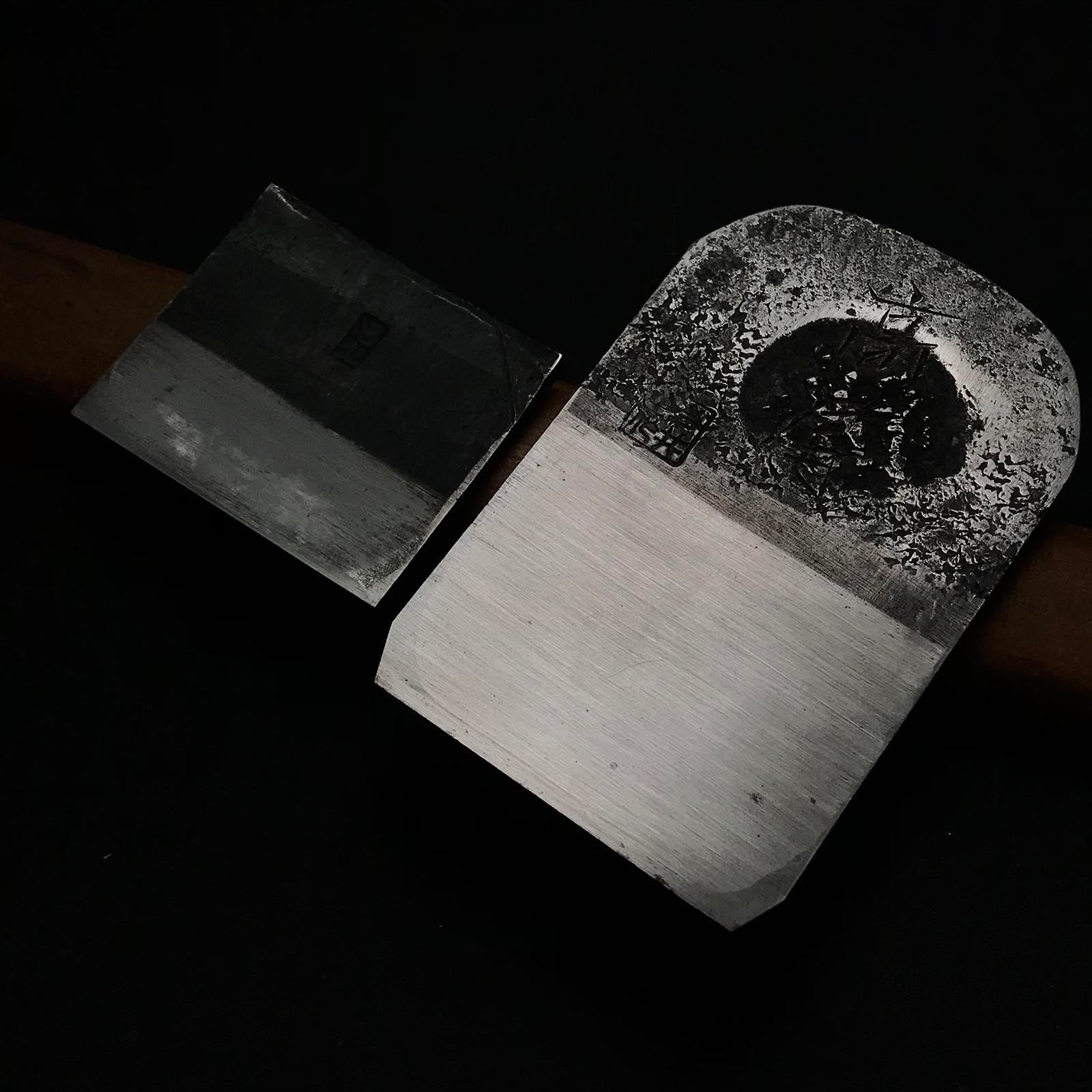 Old stock Takao Smoothing Plane (Kanna) by Imai Shigenobu 掘出し物 高尾 今井重信 仕上げ鉋 70mm