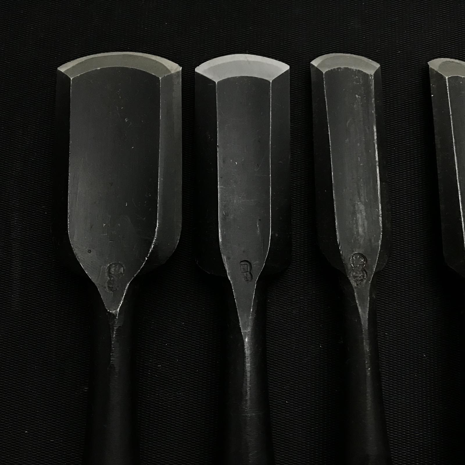 #6 旧蔵 外丸ノミセット 白鋼 掘り出し物 外丸組鑿 外丸ノミ