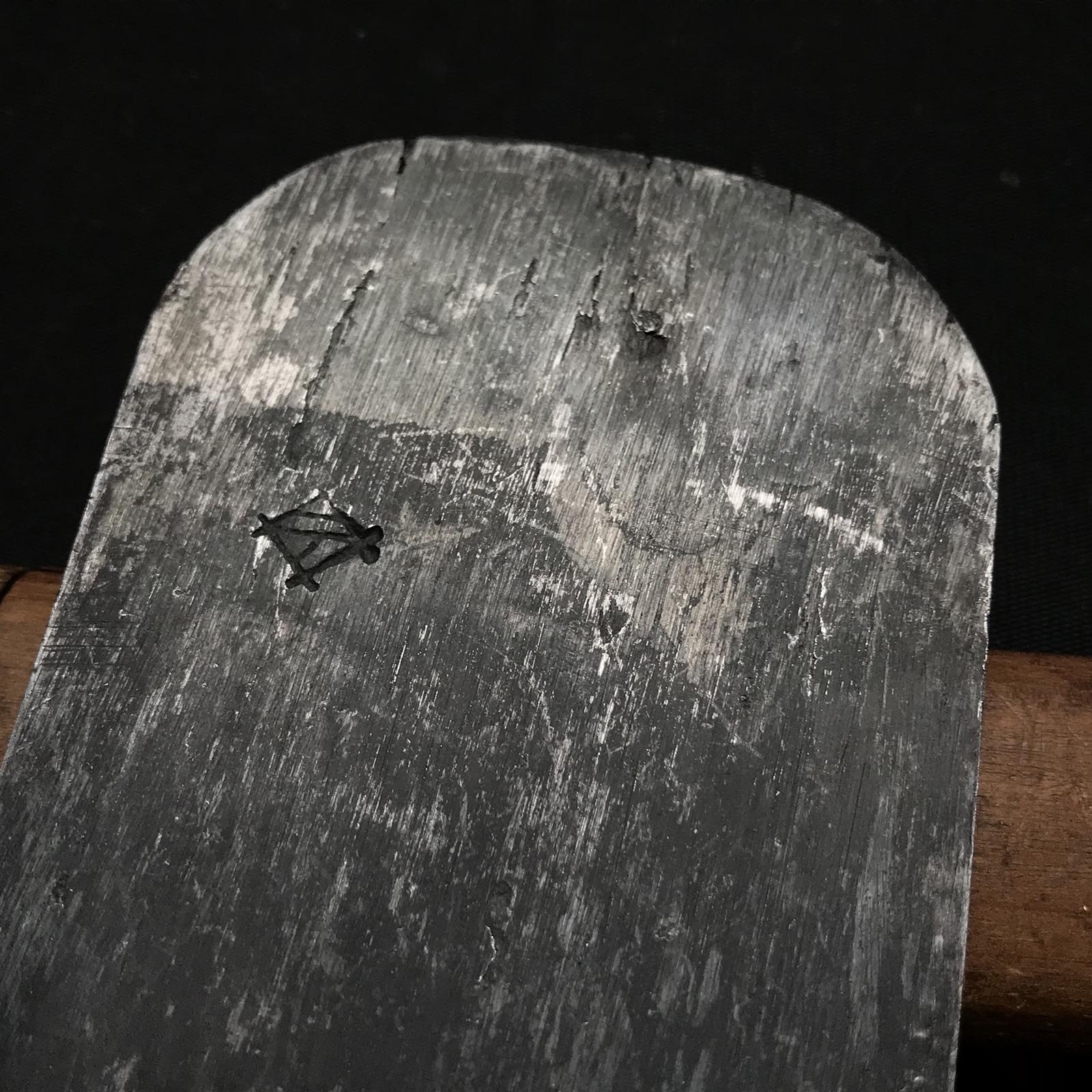 Old stock Takao Smoothing Plane (Kanna) by Imai Shigenobu 掘出し物 高尾 今井重信 仕上げ鉋 70mm