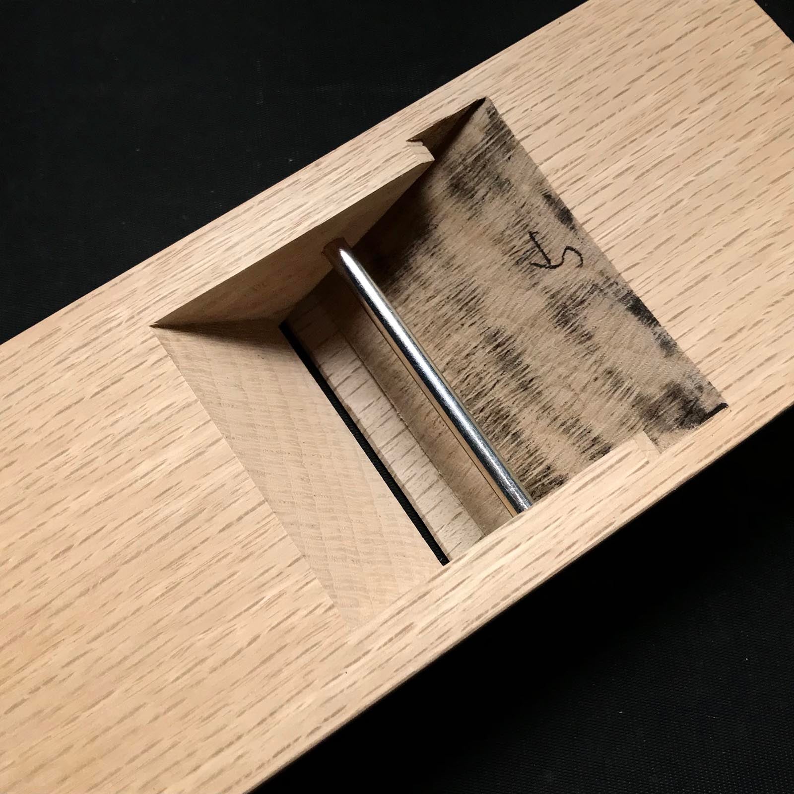 Old stock Takao Smoothing Plane (Kanna) by Imai Shigenobu 掘出し物 高尾 今井重信 仕上げ鉋 70mm