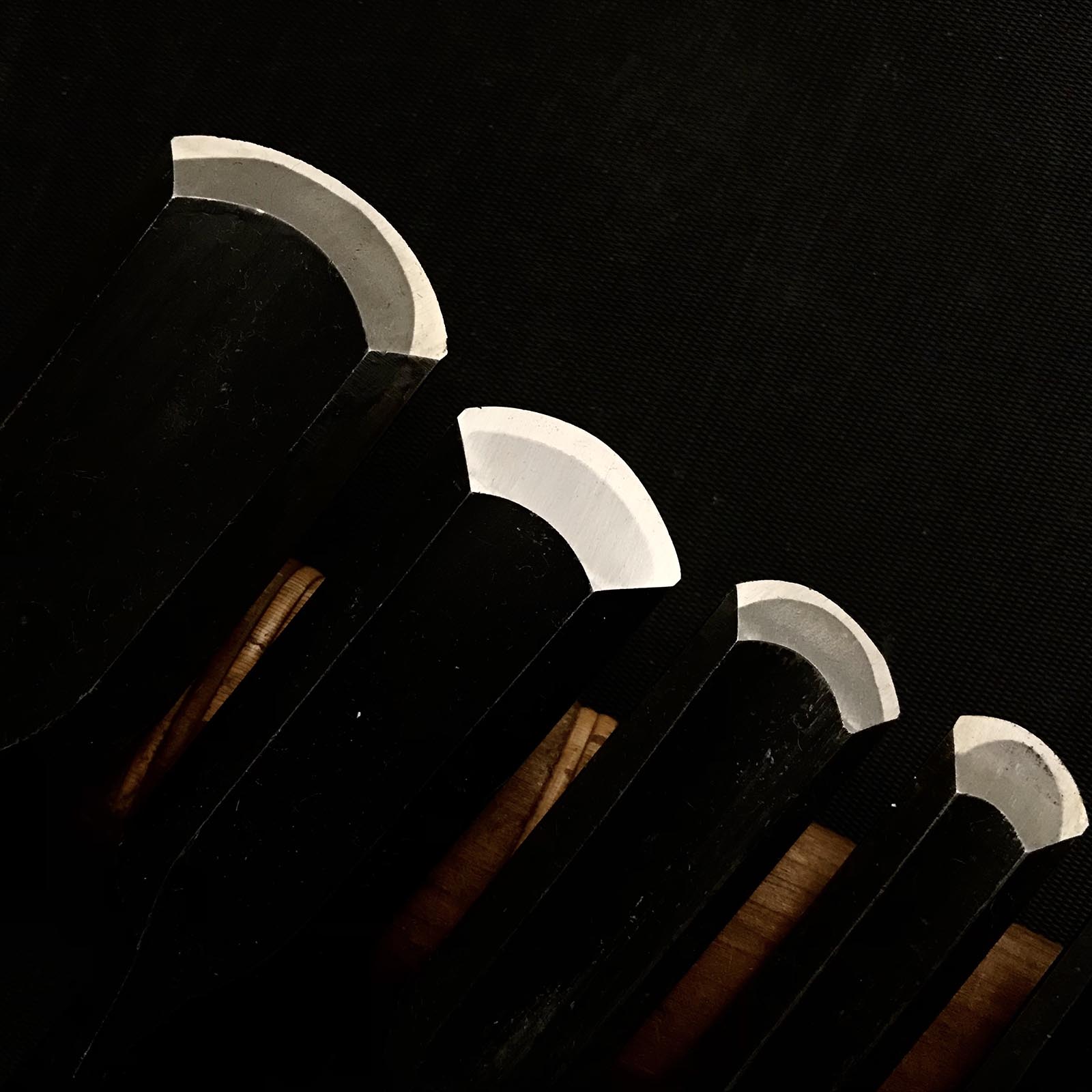 #6 旧蔵 外丸ノミセット 白鋼 掘り出し物 外丸組鑿 外丸ノミ