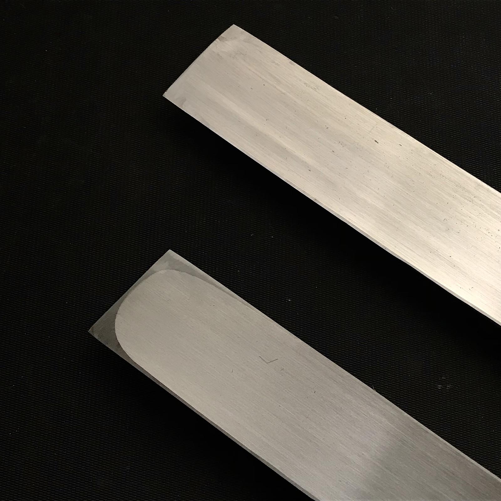 掘り出し物 義尚 手打 塗師屋小刀 左 210mm&180mm