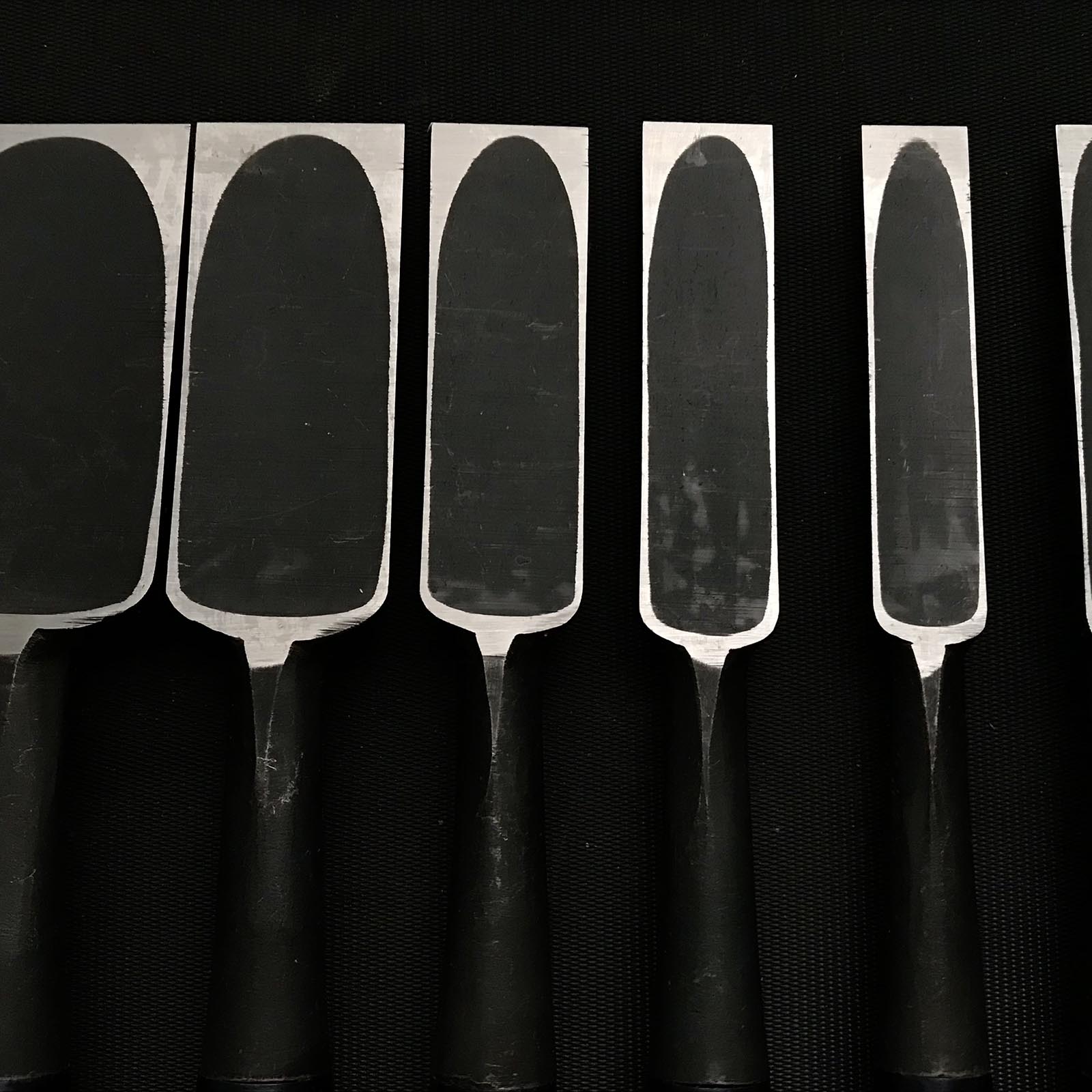 Sukemaru Bench chisels set by Usui Yoshio 四代助丸 碓氷淑郎 追入組鑿 Oirenomi