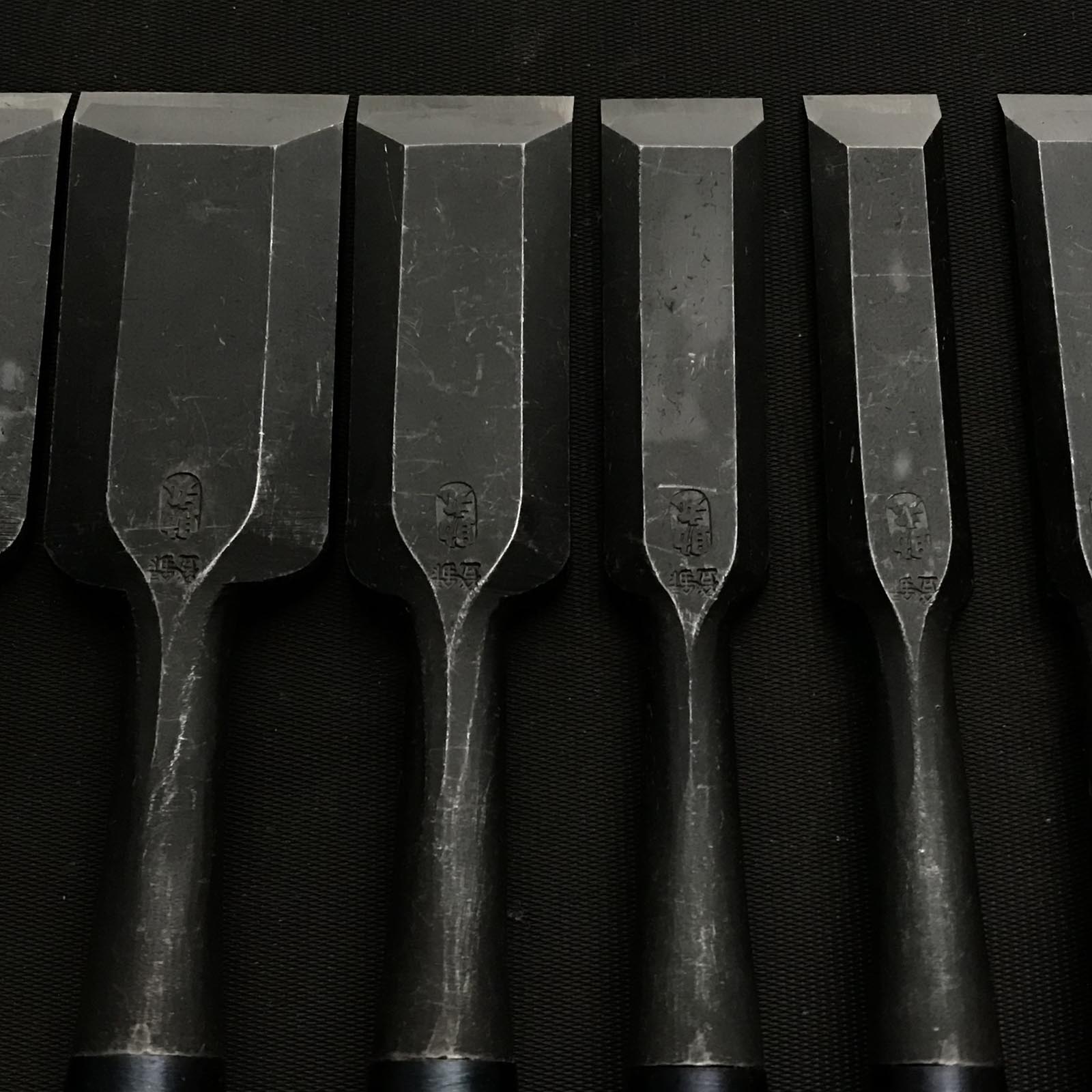Sukemaru Bench chisels set by Usui Yoshio 四代助丸 碓氷淑郎 追入組鑿 Oirenomi