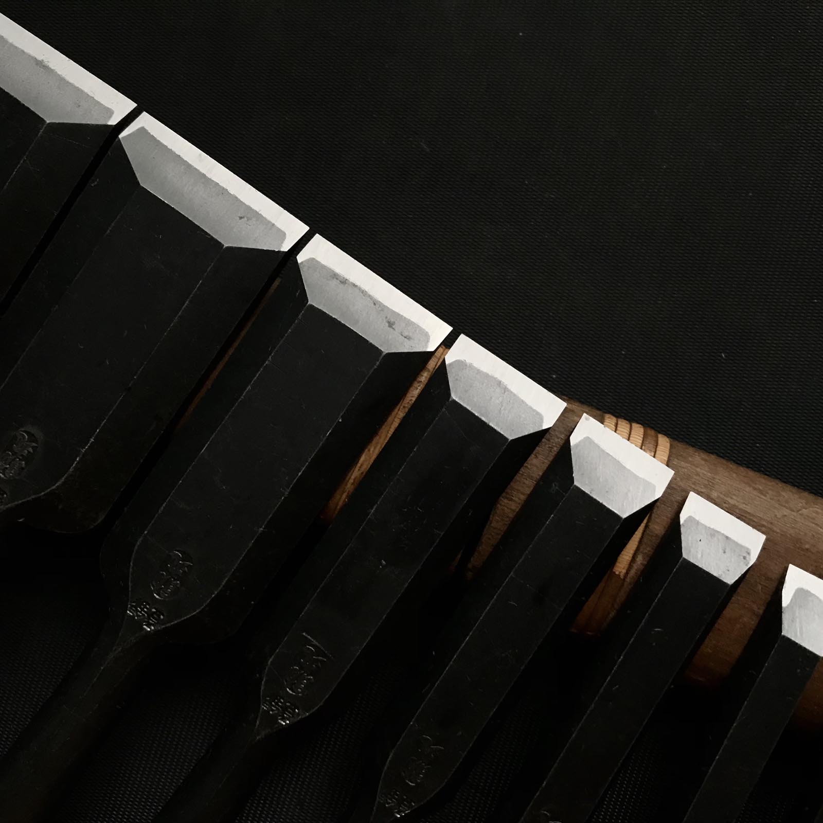 Sukemaru Bench chisels set by Usui Yoshio 四代助丸 碓氷淑郎 追入組鑿 Oirenomi
