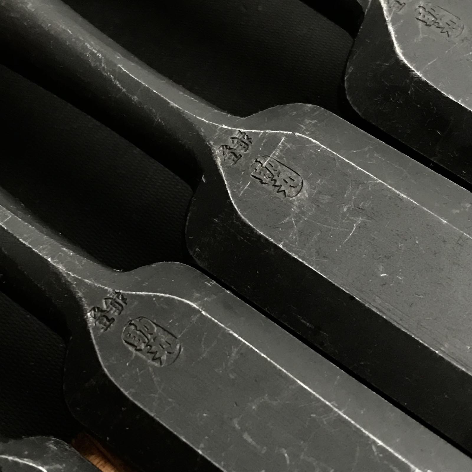 Sukemaru Bench chisels set by Usui Yoshio 四代助丸 碓氷淑郎 追入組鑿 Oirenomi
