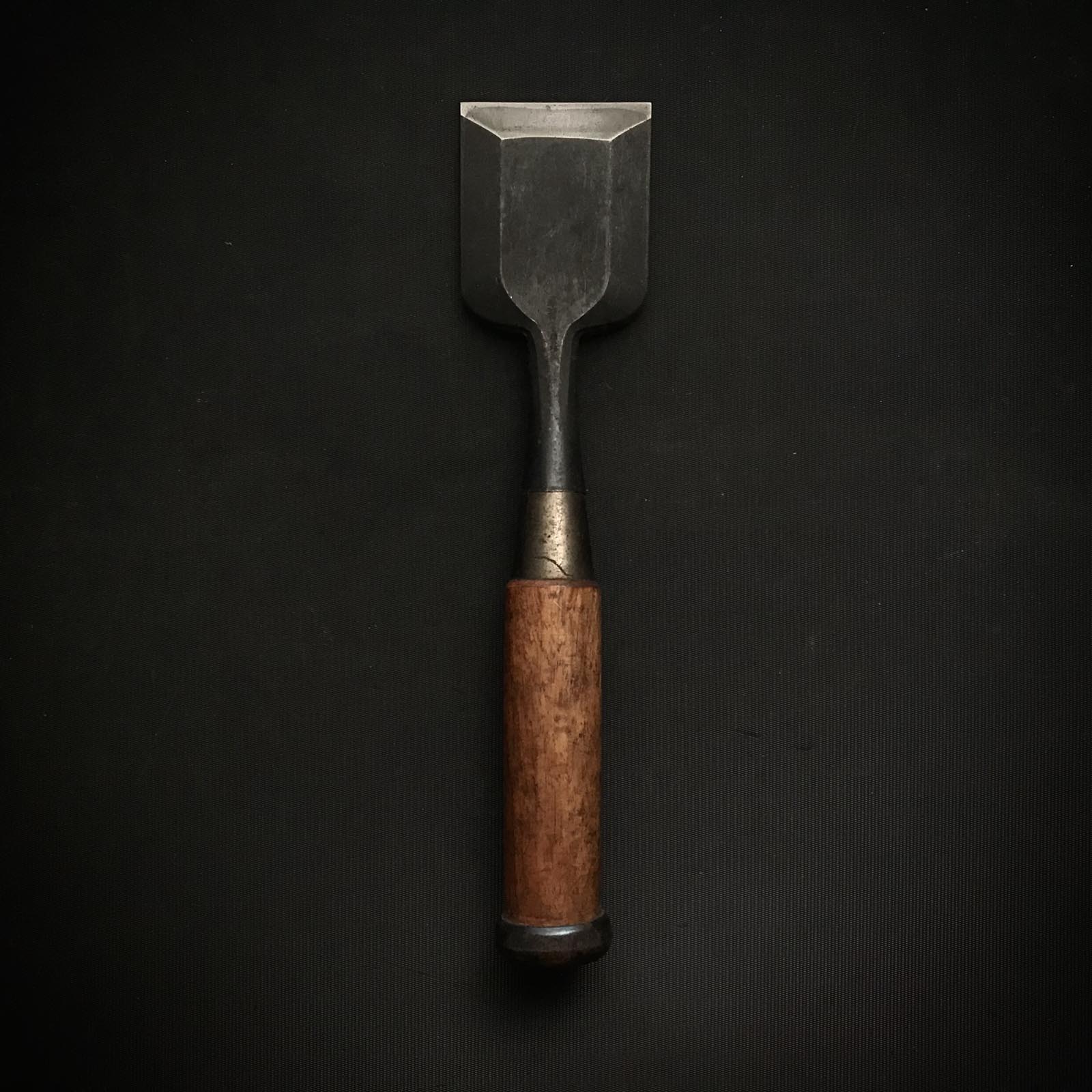 オールドストック 平吉 特幅 卓上ノミ 掘り出し物 平義 幅広追入鑿 60mm おいれのみ