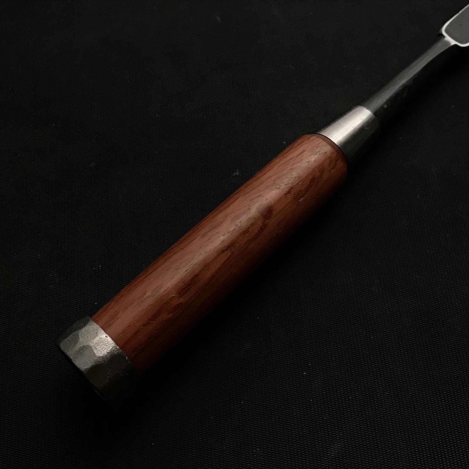 旧蔵舟廣 卓上ノミ 元寿舟弘 船津祐司作 追入鑿 15mm