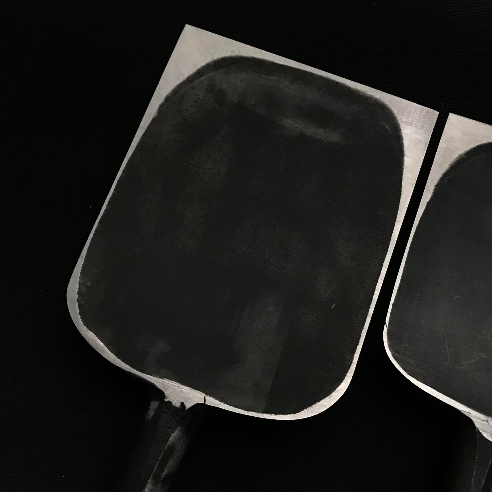 Sukemasa Extra width Timber chisels with white steel 助正 墨流し 幅広叩き鑿 75,90mm Tatakinomi