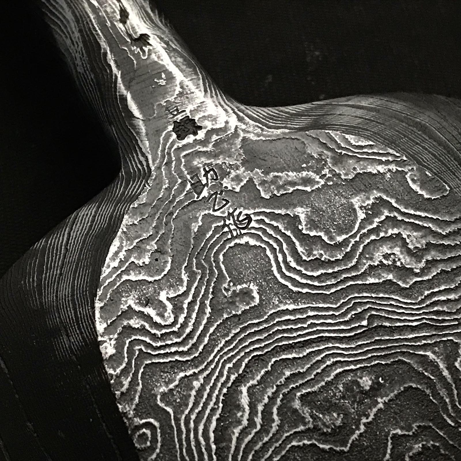 Sukemasa Extra width Timber chisels with white steel 助正 墨流し 幅広叩き鑿 75,90mm Tatakinomi