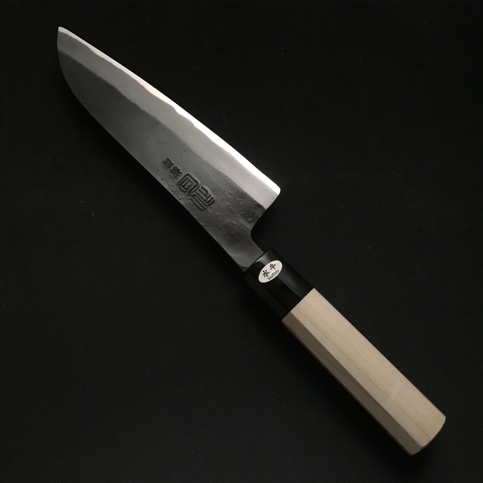 Tsukasasaku Kurouchi Santoku Bocho 司作 黒打 三徳包丁 165mm