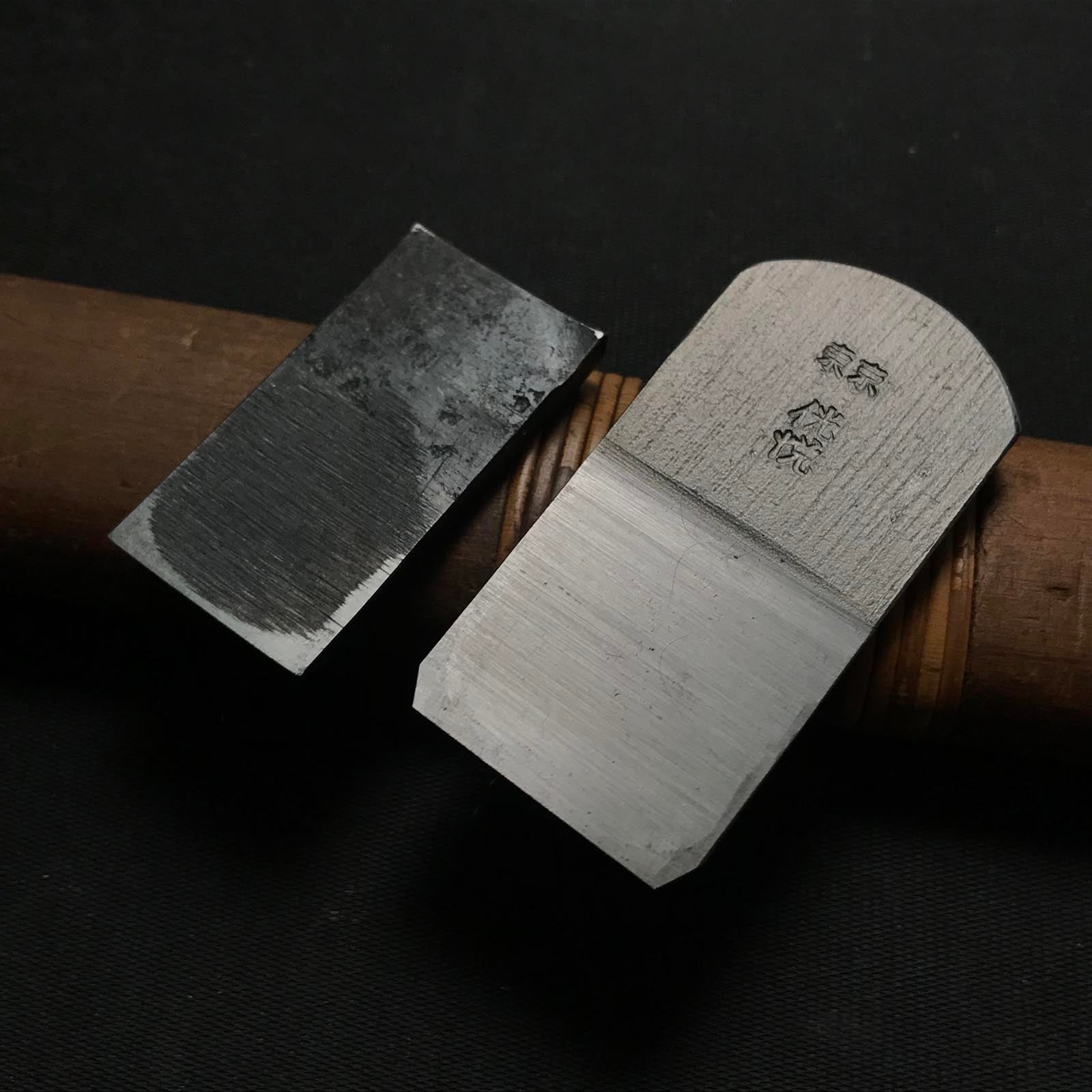 Kouetsu Chamfer Plane by Komori 45° with Blue steel 侊悦 自由角面取鉋 小森作 青紙付 30mm