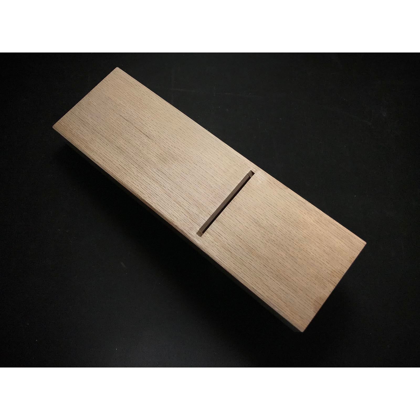 Lightly used Shigenobu Smoothing Plane (Kanna) by Mosaku With New Koyoshiya dai 中古 茂延 も作 仕上げ鉋 80mm