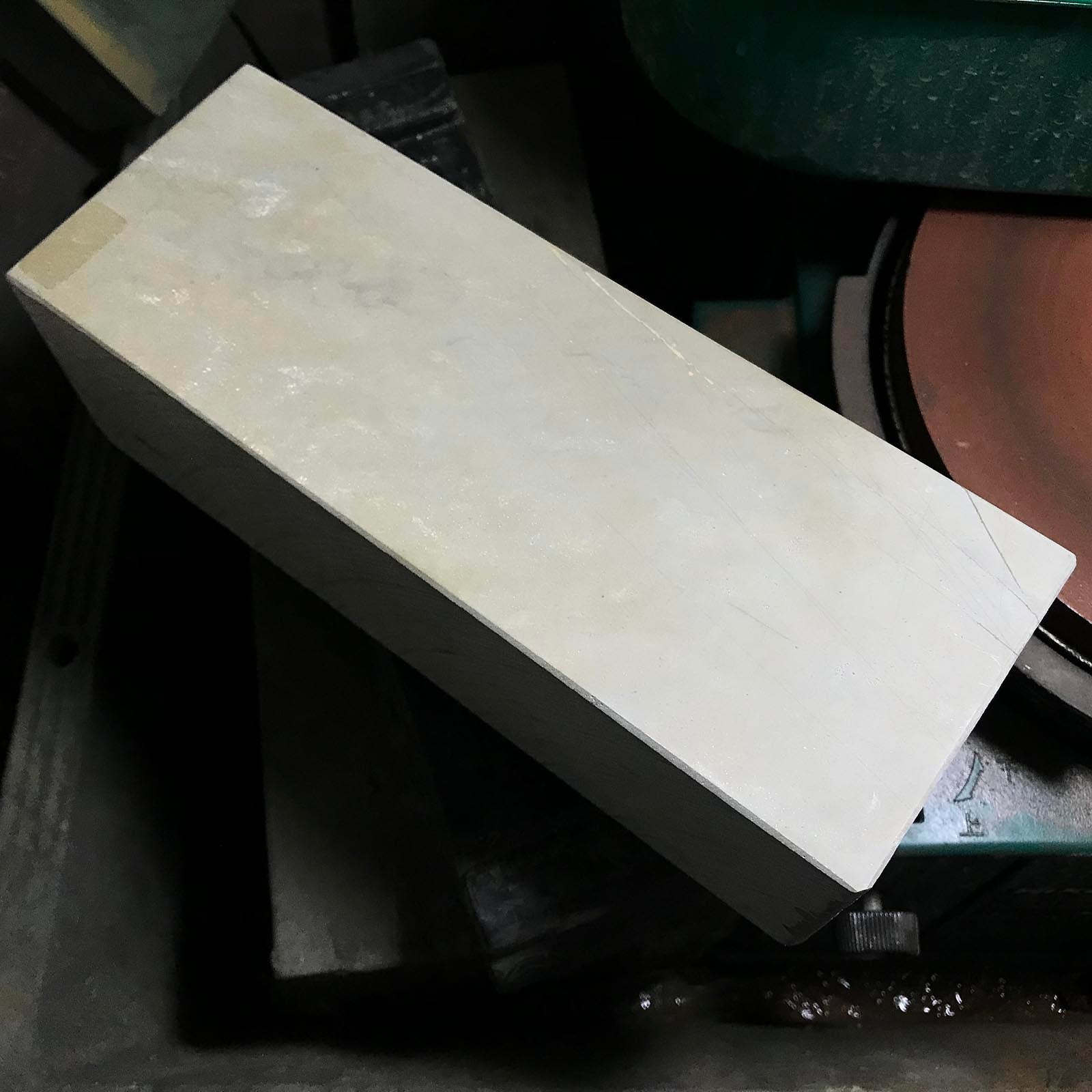 Unknown Yama #2 Uchikumori Suita Toishi? From collection Japanese Natural finishing Stones 蔵出し 天然仕上げ砥石 山不明 墨流し 内曇砥? 天井巣板?