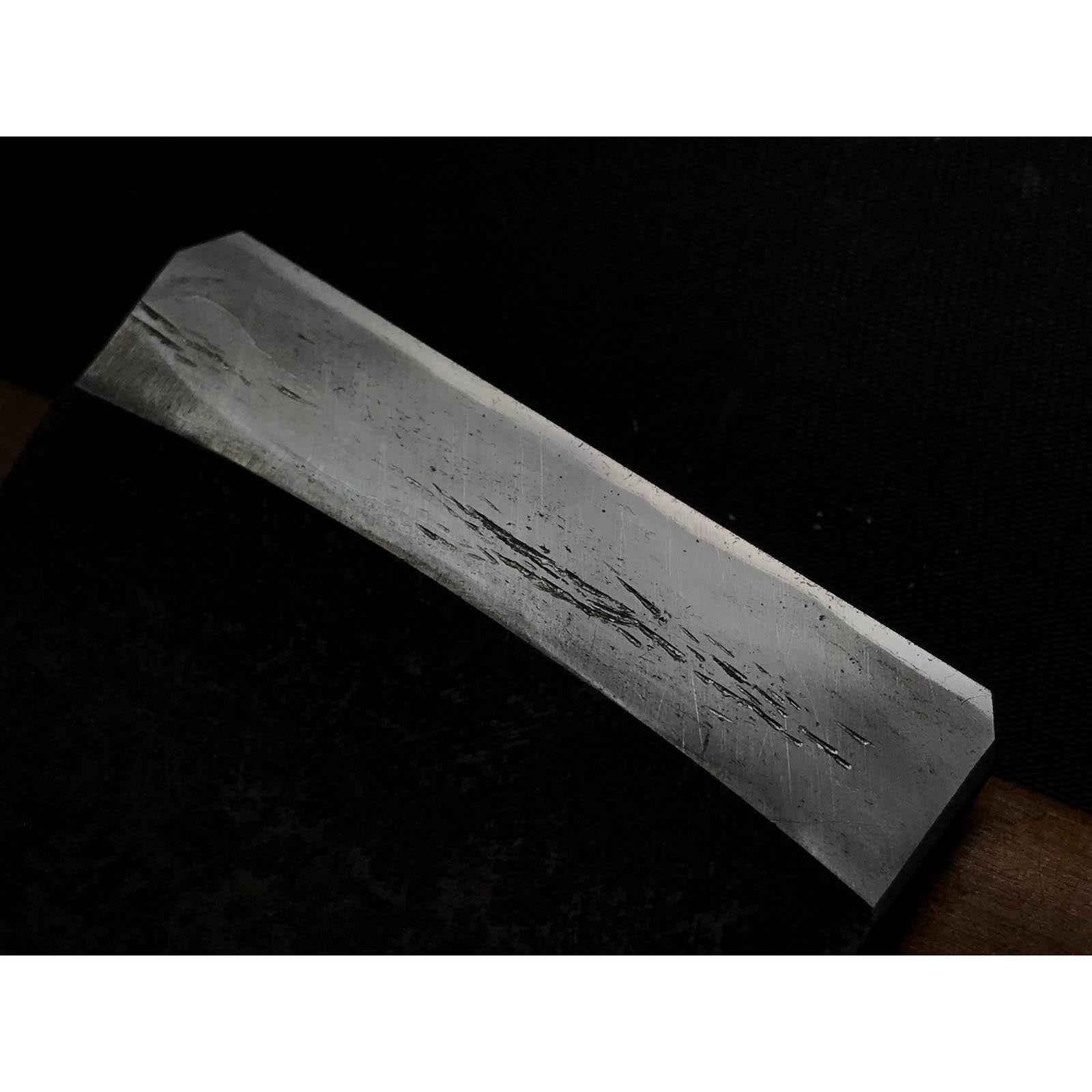 Lightly used Shigenobu Smoothing Plane (Kanna) by Mosaku With New Koyoshiya dai 中古 茂延 も作 仕上げ鉋 80mm