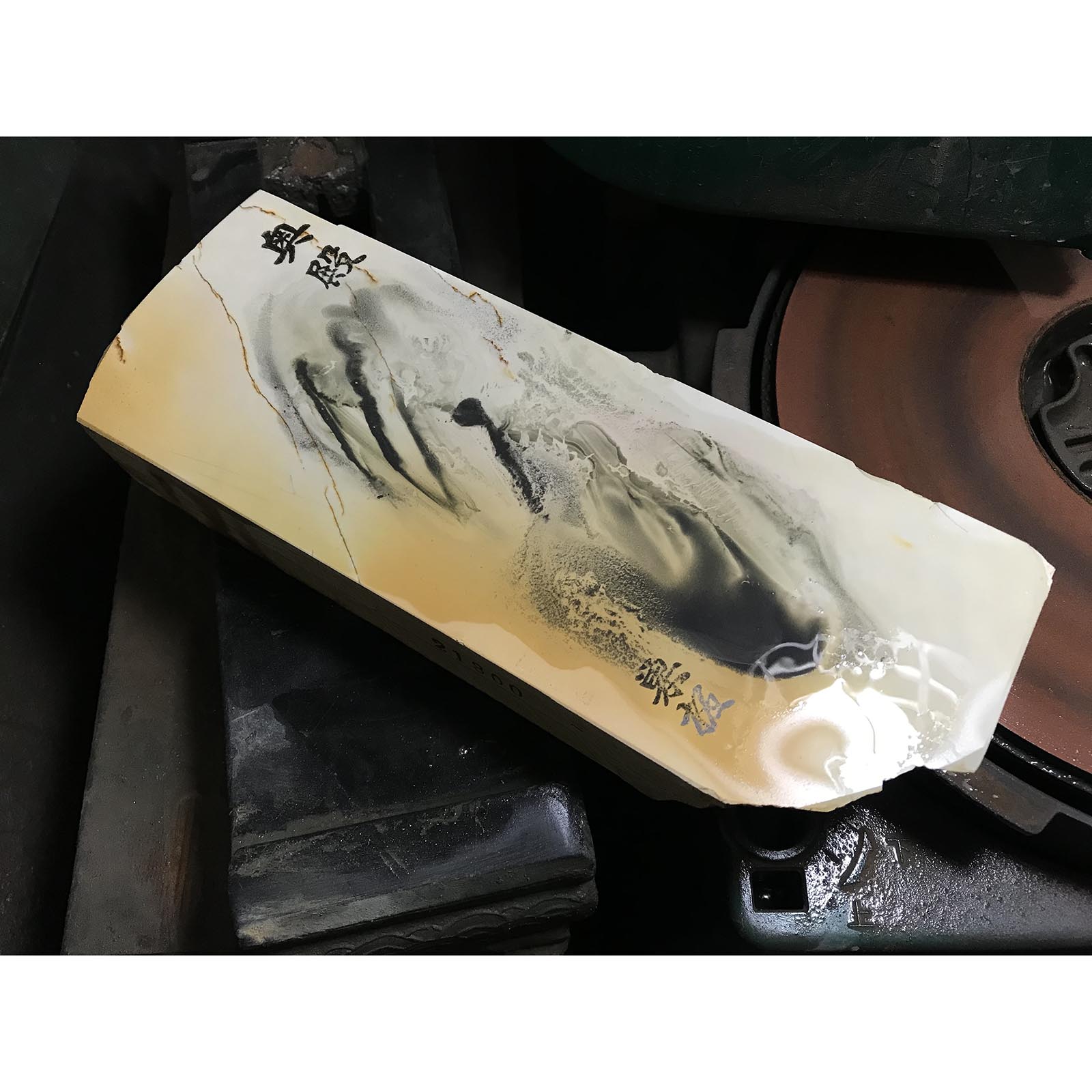 #O27 Okudo Tomae Japanese Natural Polishing Stones Tools Hone 天然仕上げ砥石 奥殿 戸前