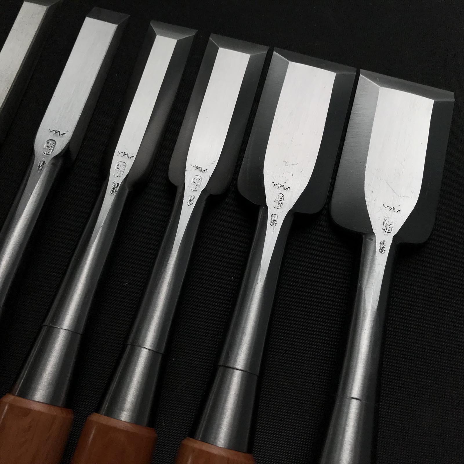 四代目助丸 碓氷淑郎 ハイス叩鑿 Sukemaru 4th High-Speed Steel Timber chisels by Usui Yoshio Tatakinomi
