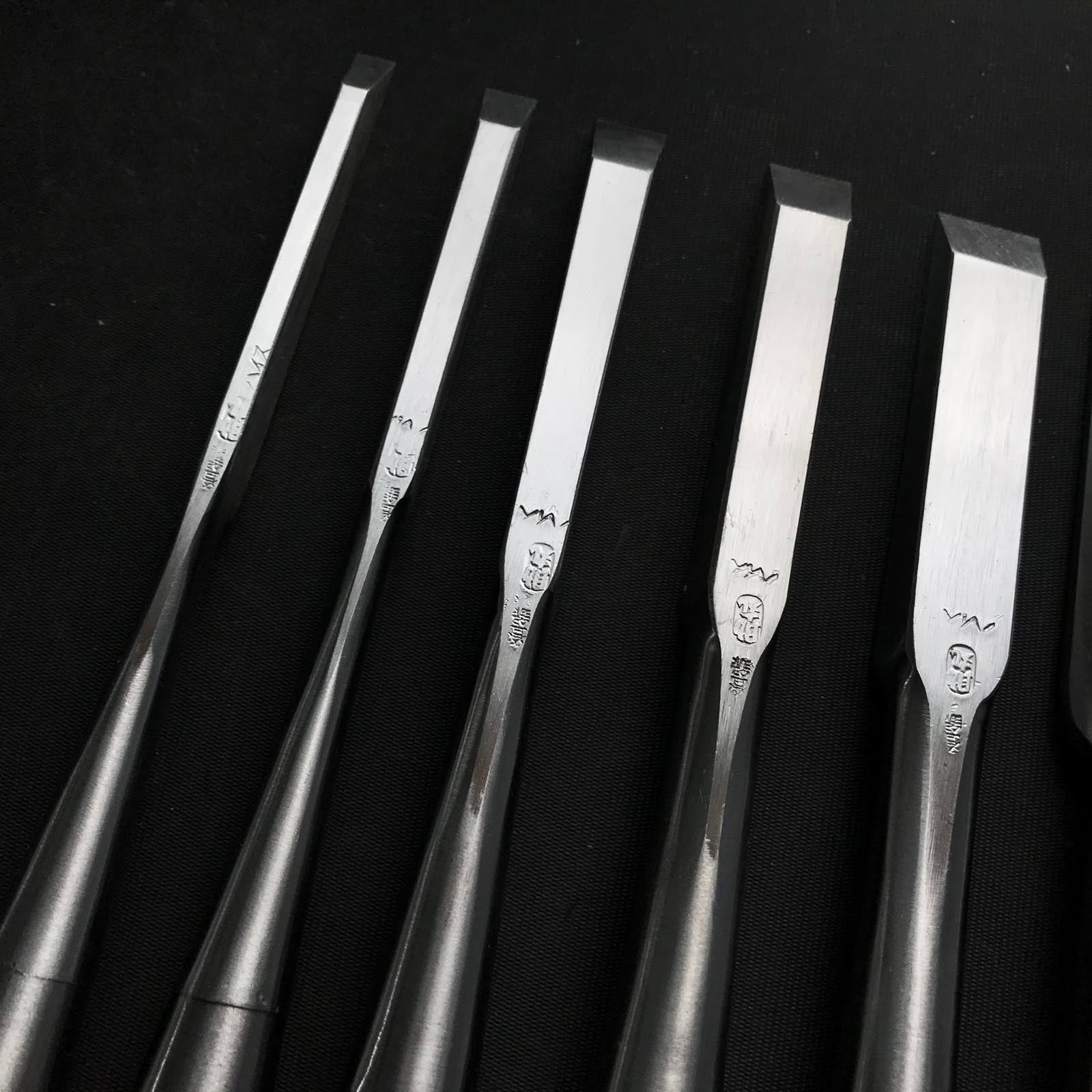 四代目助丸 碓氷淑郎 ハイス叩鑿 Sukemaru 4th High-Speed Steel Timber chisels by Usui Yoshio Tatakinomi