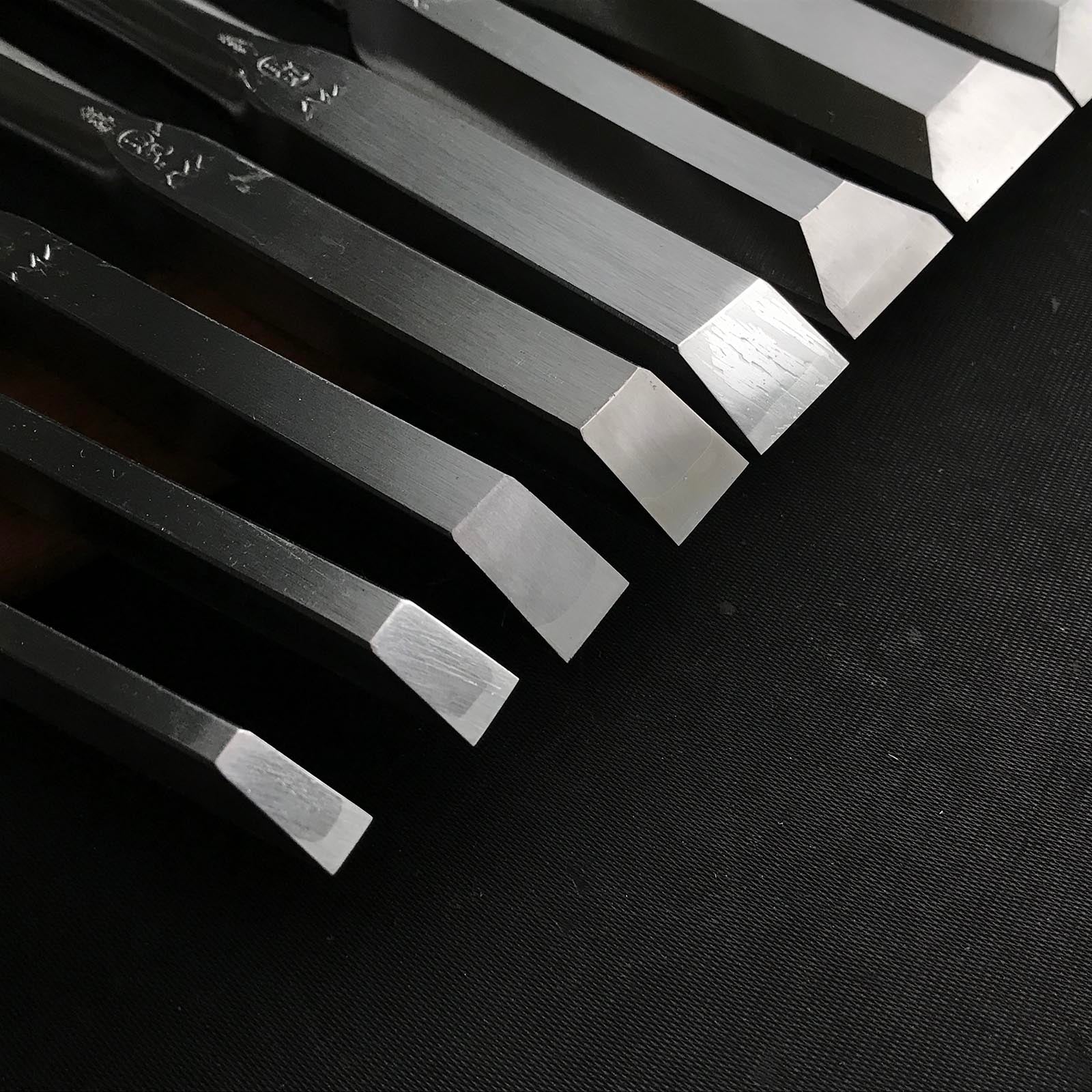 四代目助丸 碓氷淑郎 ハイス叩鑿 Sukemaru 4th High-Speed Steel Timber chisels by Usui Yoshio Tatakinomi