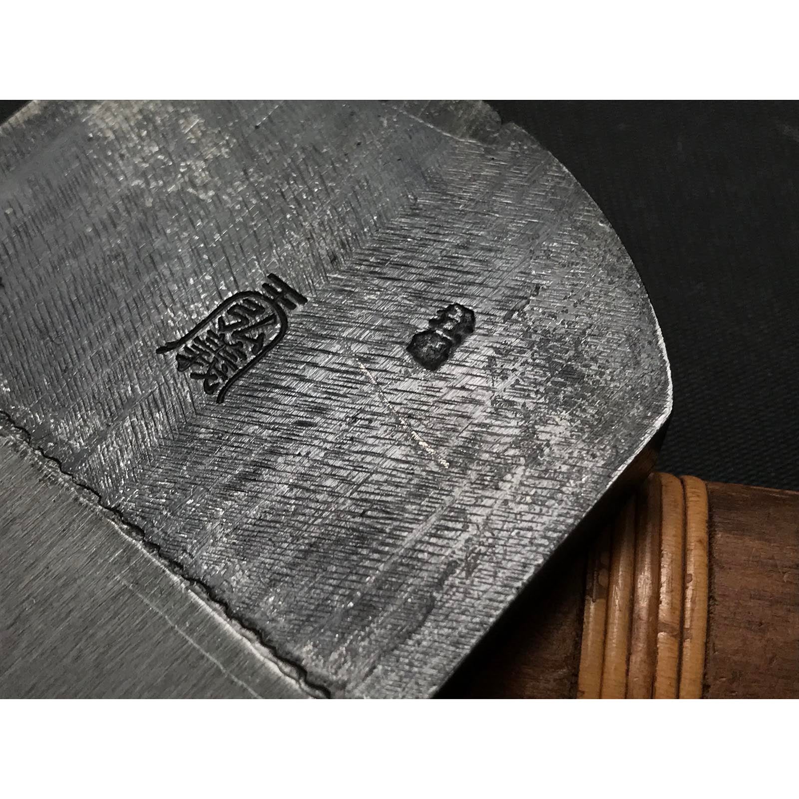 Old stock Amahiroyoshi Long body Plane (Nagadai-Kanna) by Mizuno Masatoshi 掘出し物 天弘義 縦すき 水野正利作 長台鉋 65mm