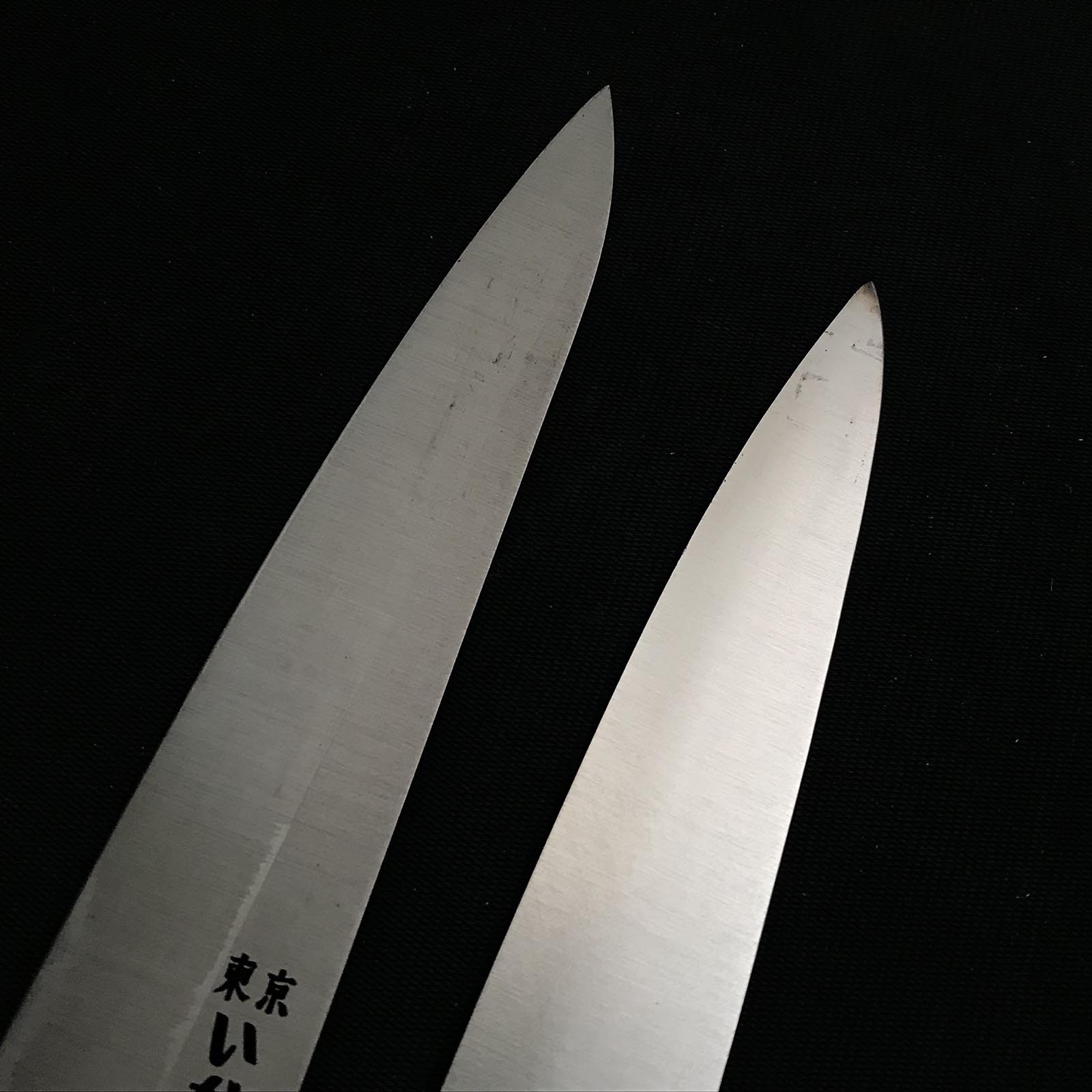 old stock Igarashi Petit knife with Swedish Steel 掘出し物 いがらし ペティナイフ スウェーデン 135,150mm
