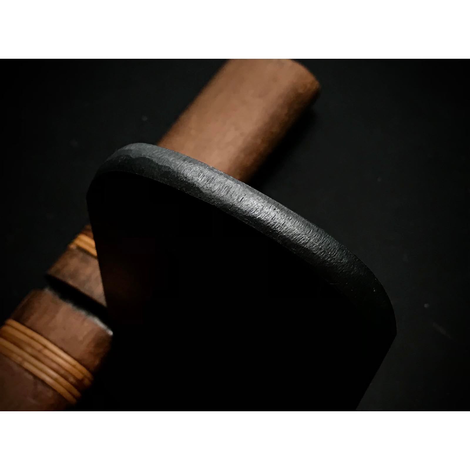 Old stock Arashiyama Plane Blades (Kanna) by Nakano Takeo with Chipbreaker 掘出し物 嵐山 中野武夫作 鉋刃 裏金付 65,70mm